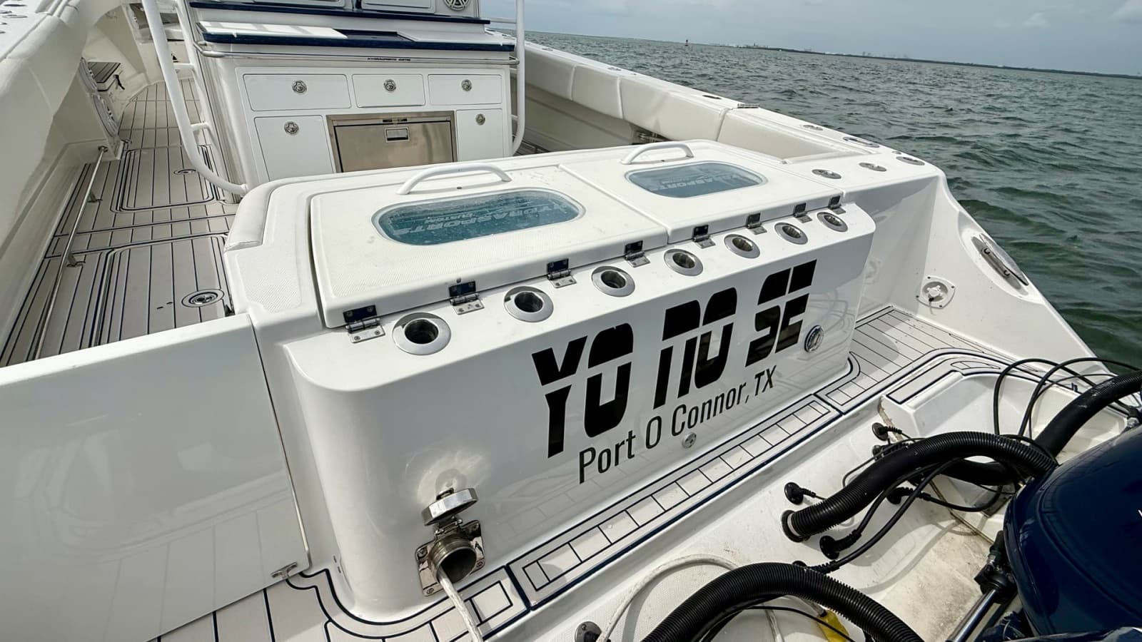 Cockpit with Livewell and Storage
