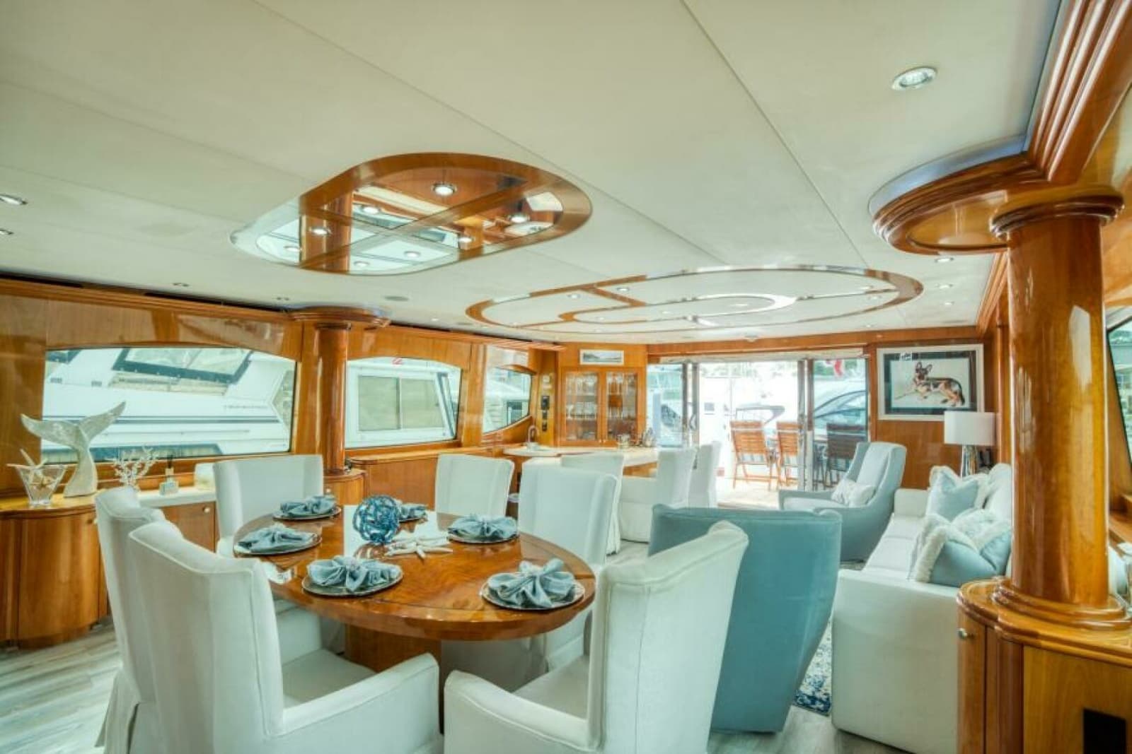2007 Hatteras 80 Enclosed Bridge