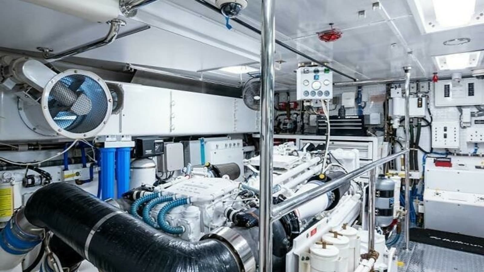 Engine Room with Advanced Systems