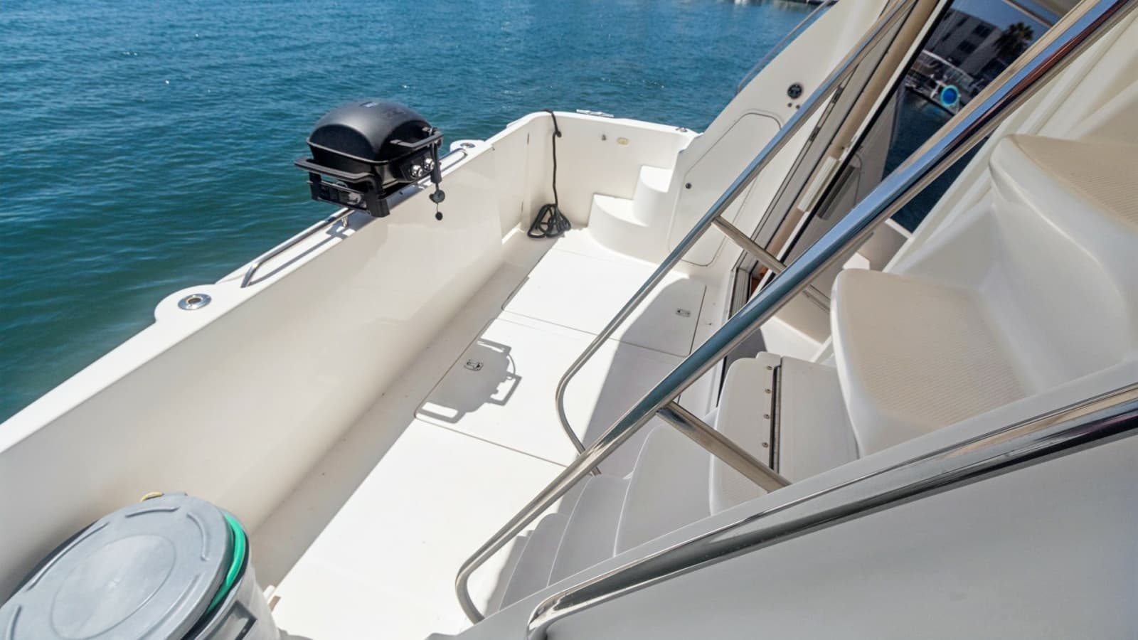 Starboard Side Deck with Grill