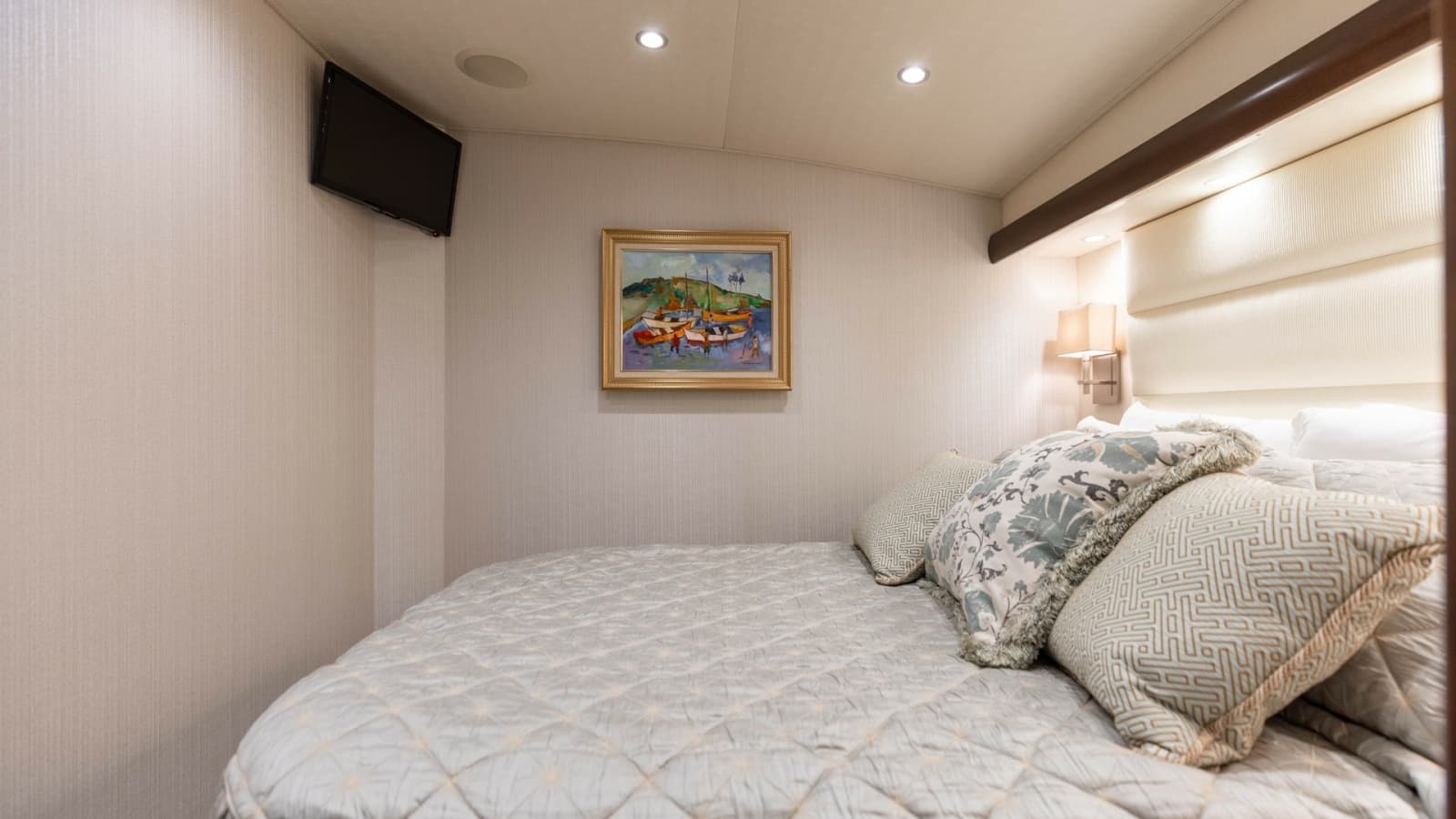2015 Viking 76 Enclosed Bridge- CHULA- Port Guest VIP Mid Ship Stateroom