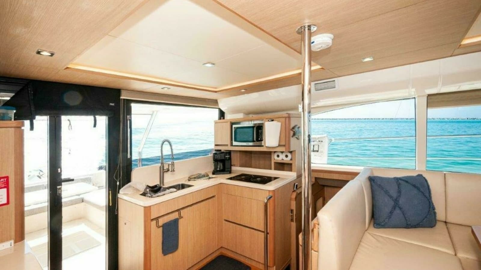 2018 Aquila 44 Catamaran- Galley