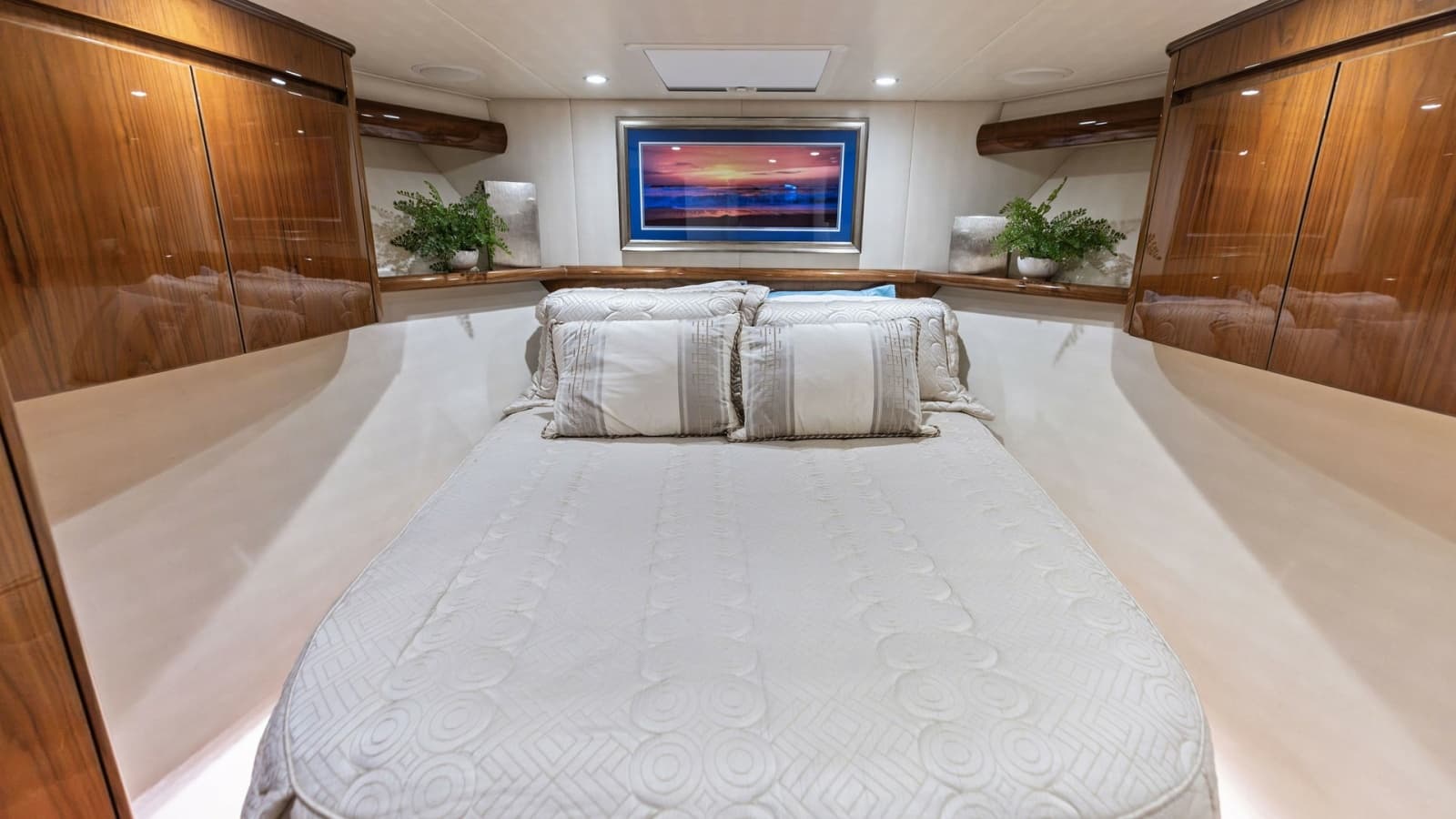 Luxurious Forward Stateroom Interior