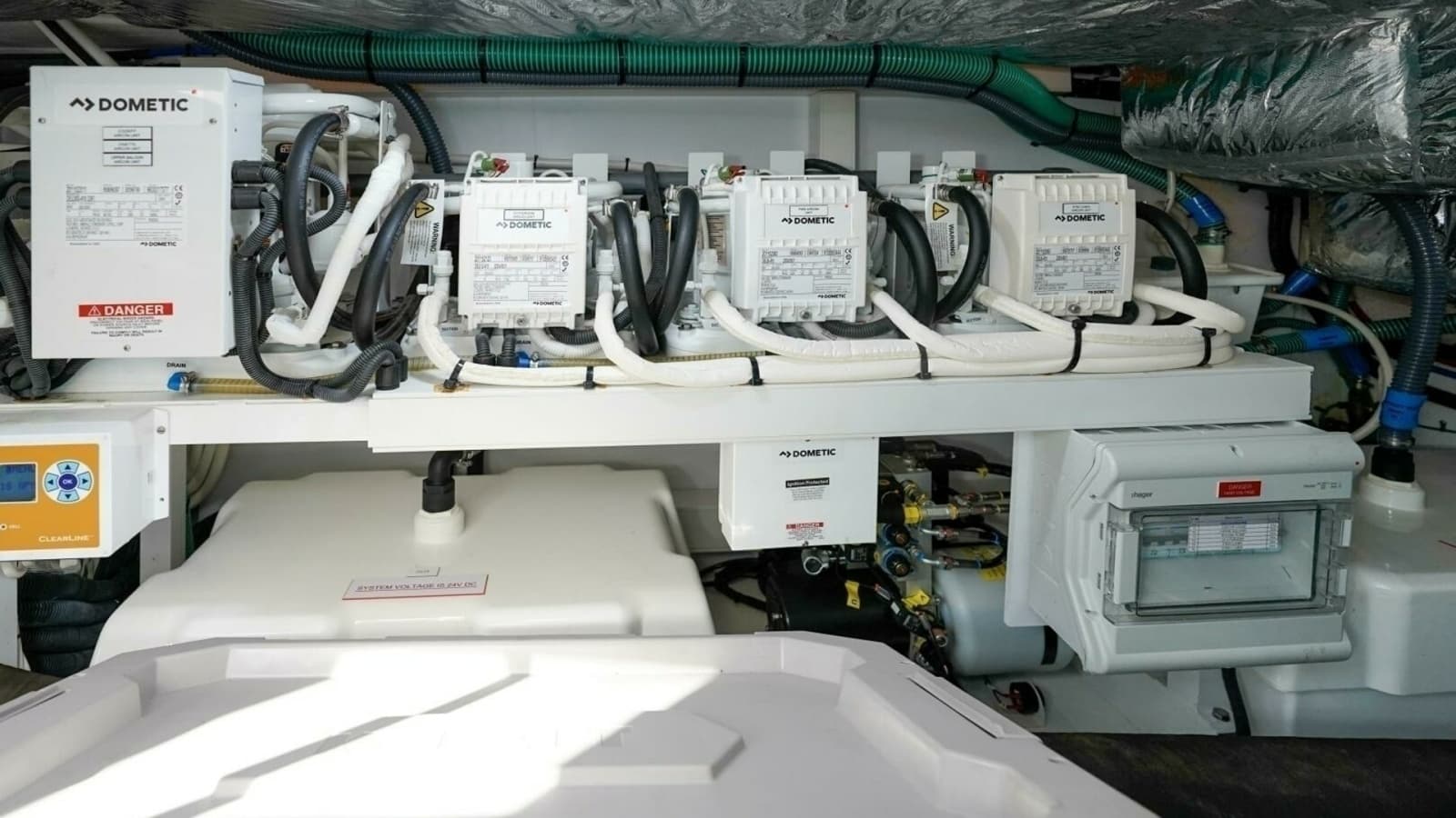 2021 Princess F50- MAKING TIME- Engine room