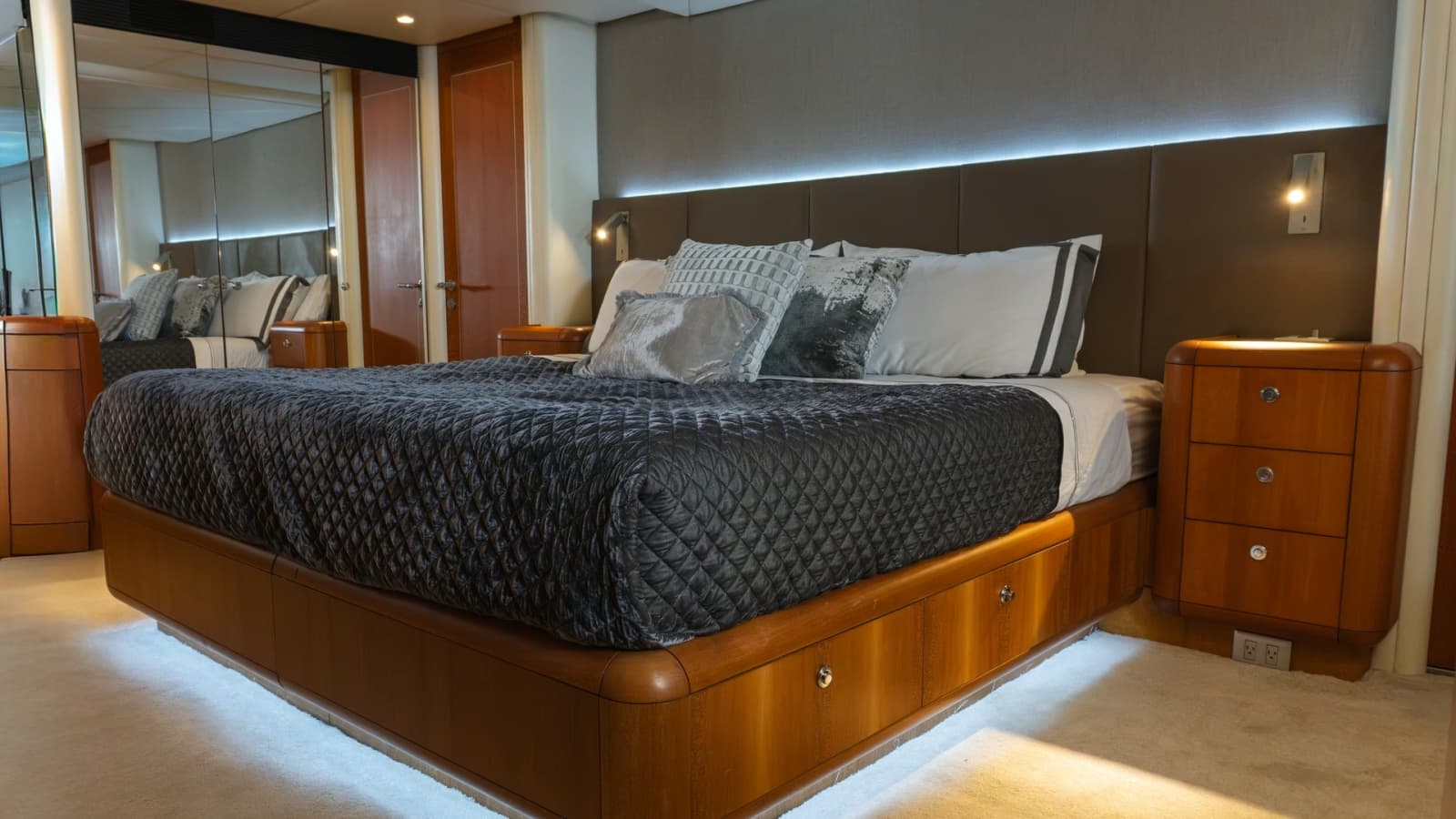Luxurious Master Stateroom Interior