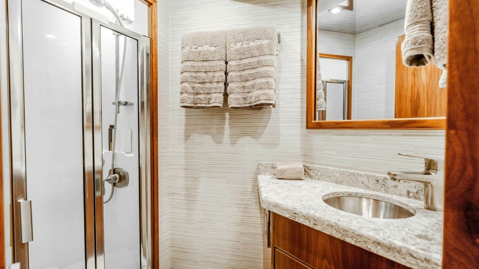 2018 Viking 72 Convertible "50 Caliber" - Guest Head with Shower