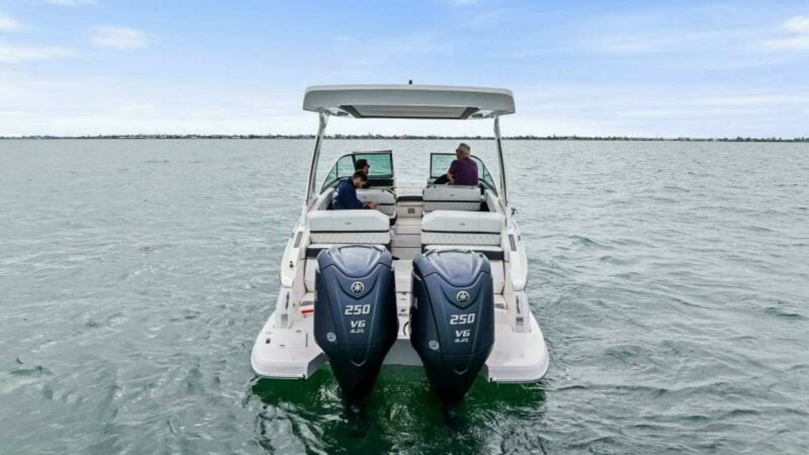 Regal 29 OBX Aft View with Engines