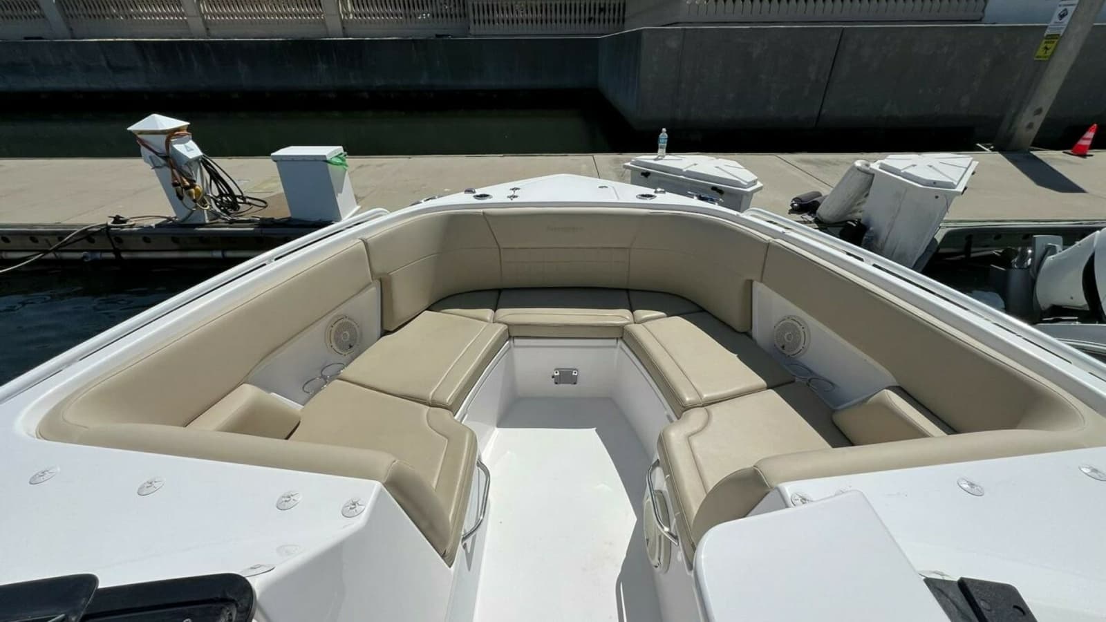 2019 Everglades 340 Dual Console- Bow