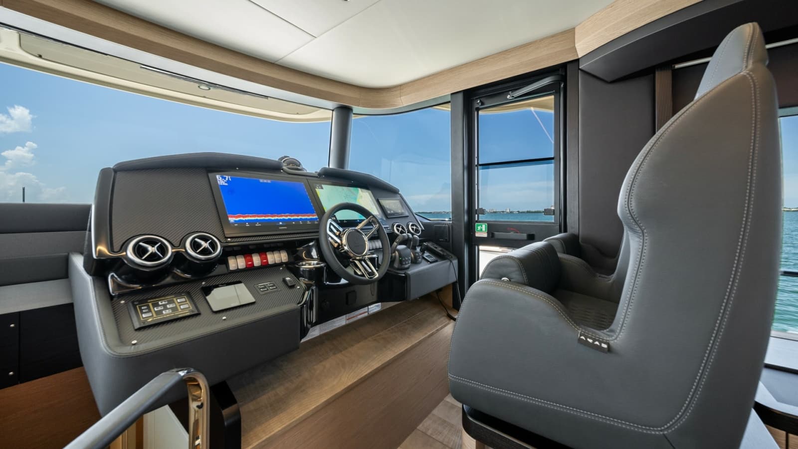 2026 Absolute Navetta 58 "ANDIAMO" Helm Station