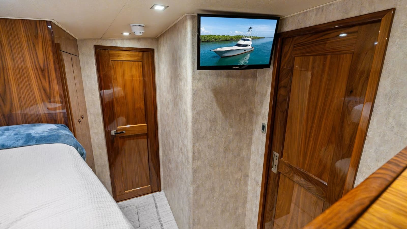 2016 Viking 80 Enclosed Bridge- FRIGATE-Starboard Stateroom