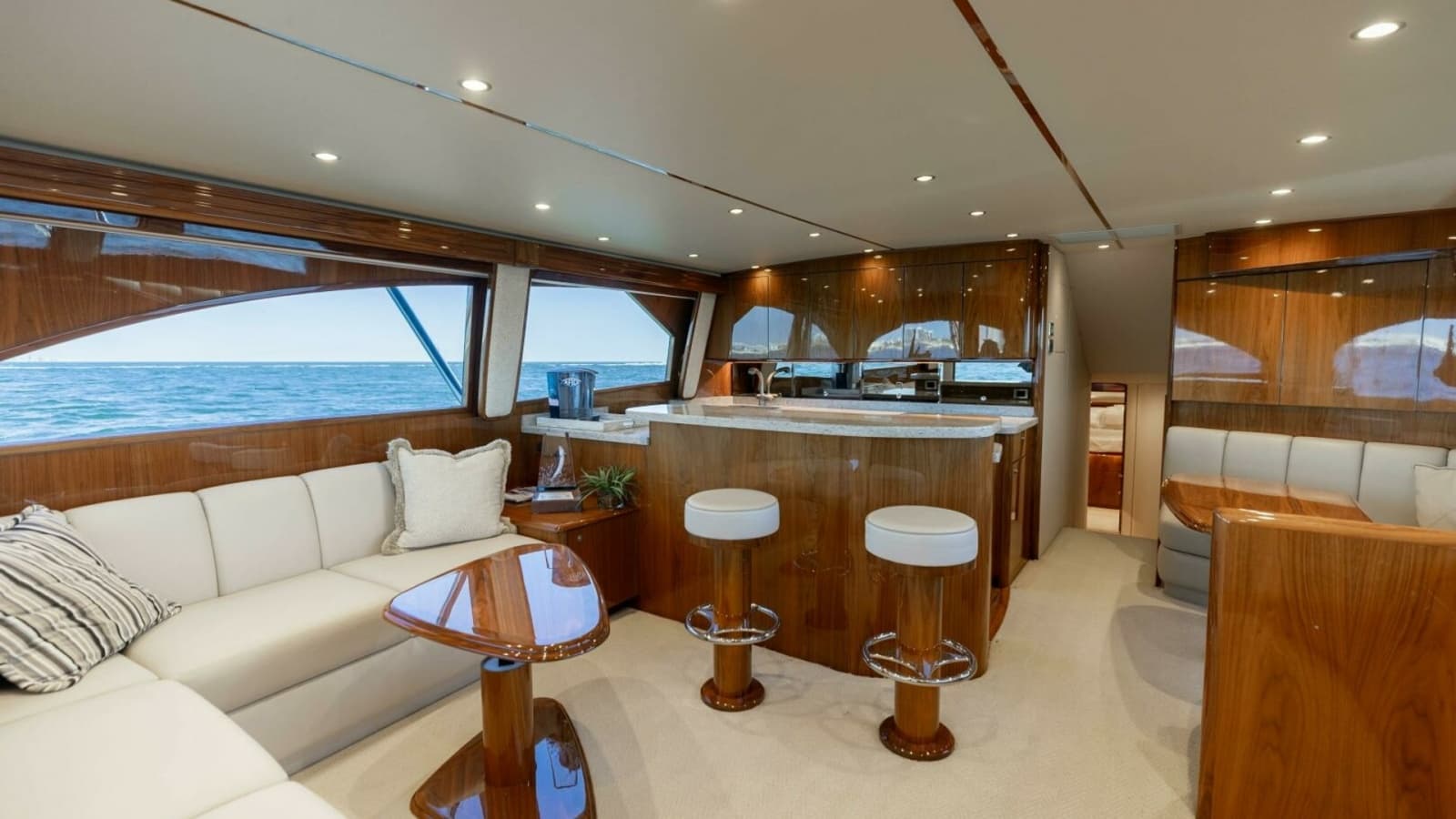 2020 Viking 62 Convertible Galati Yacht Sales Trade Salon/Galley