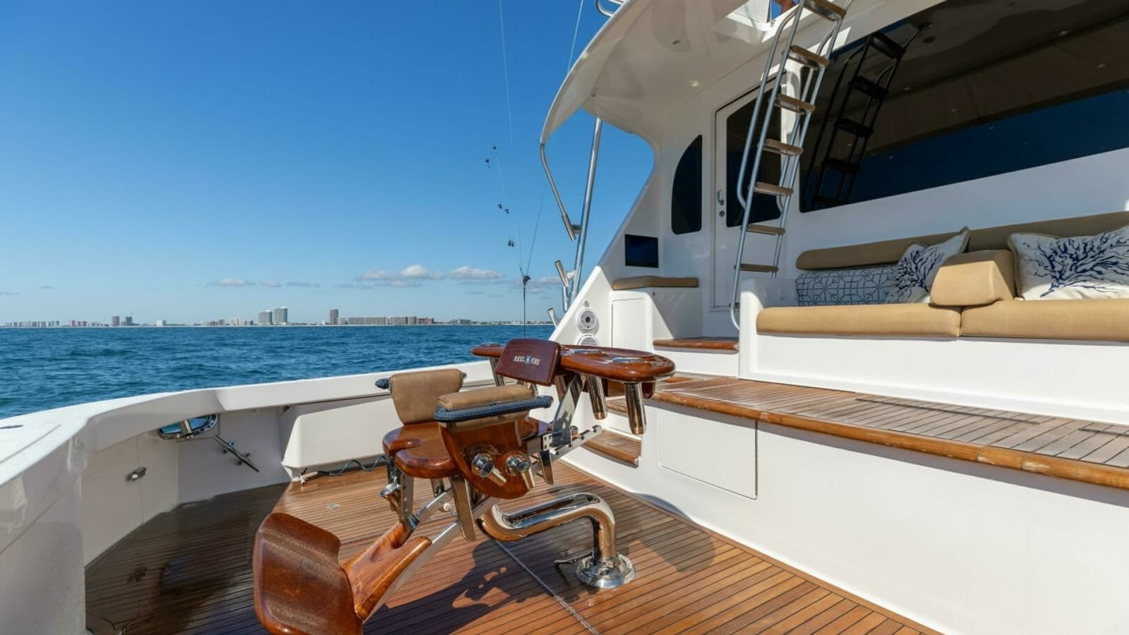 2013 Viking 76 Convertible- REEL FIRE- Cockpit