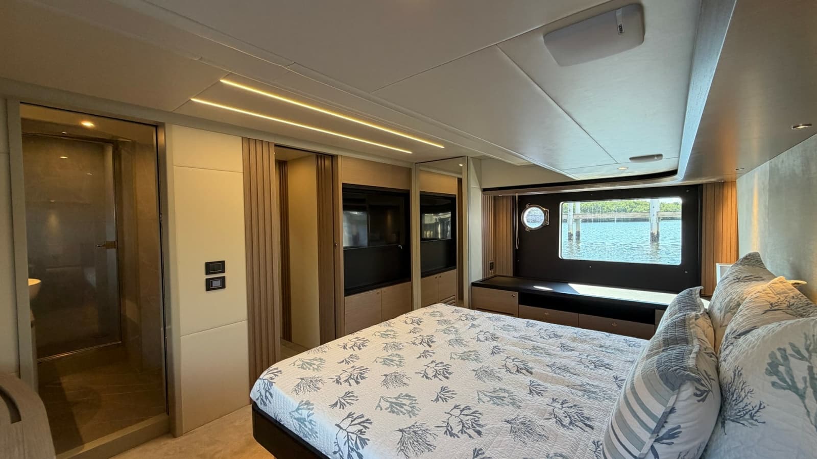 Master Stateroom with Ensuite View
