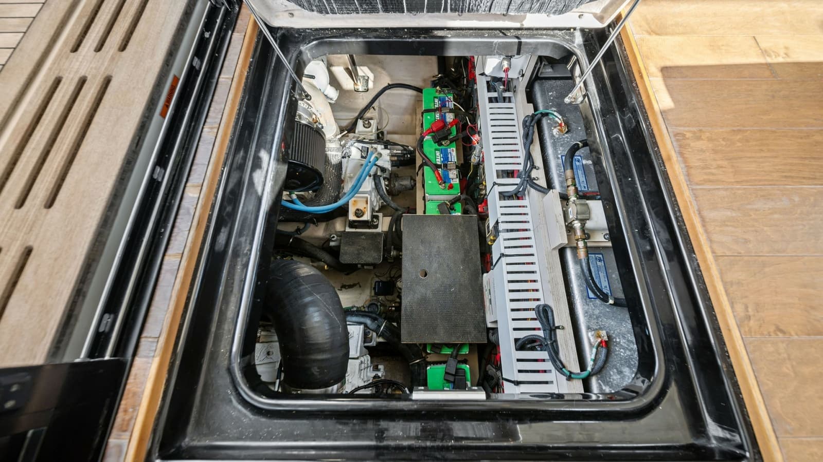Engine Compartment Access Hatch