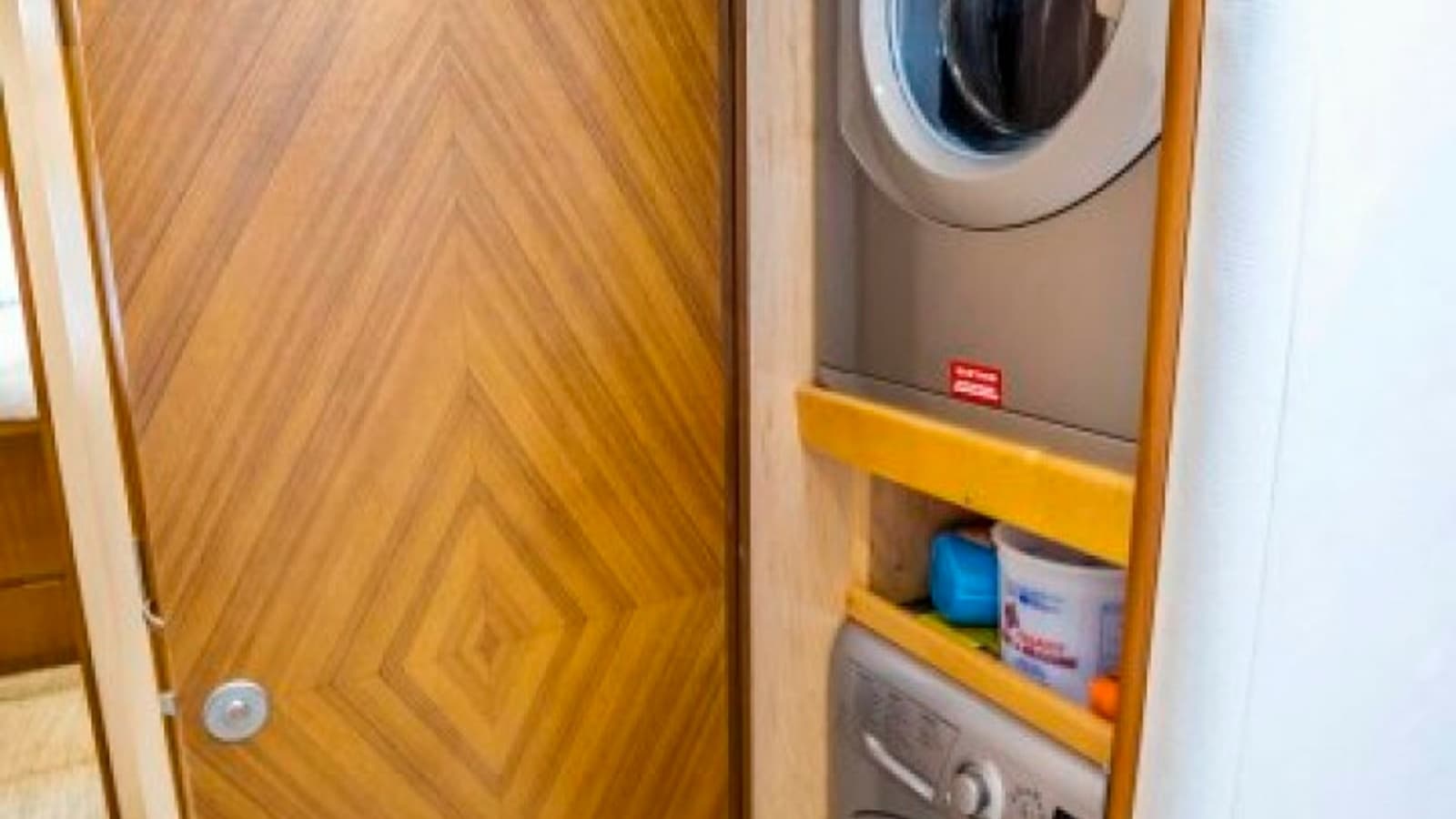 Laundry Area with Storage