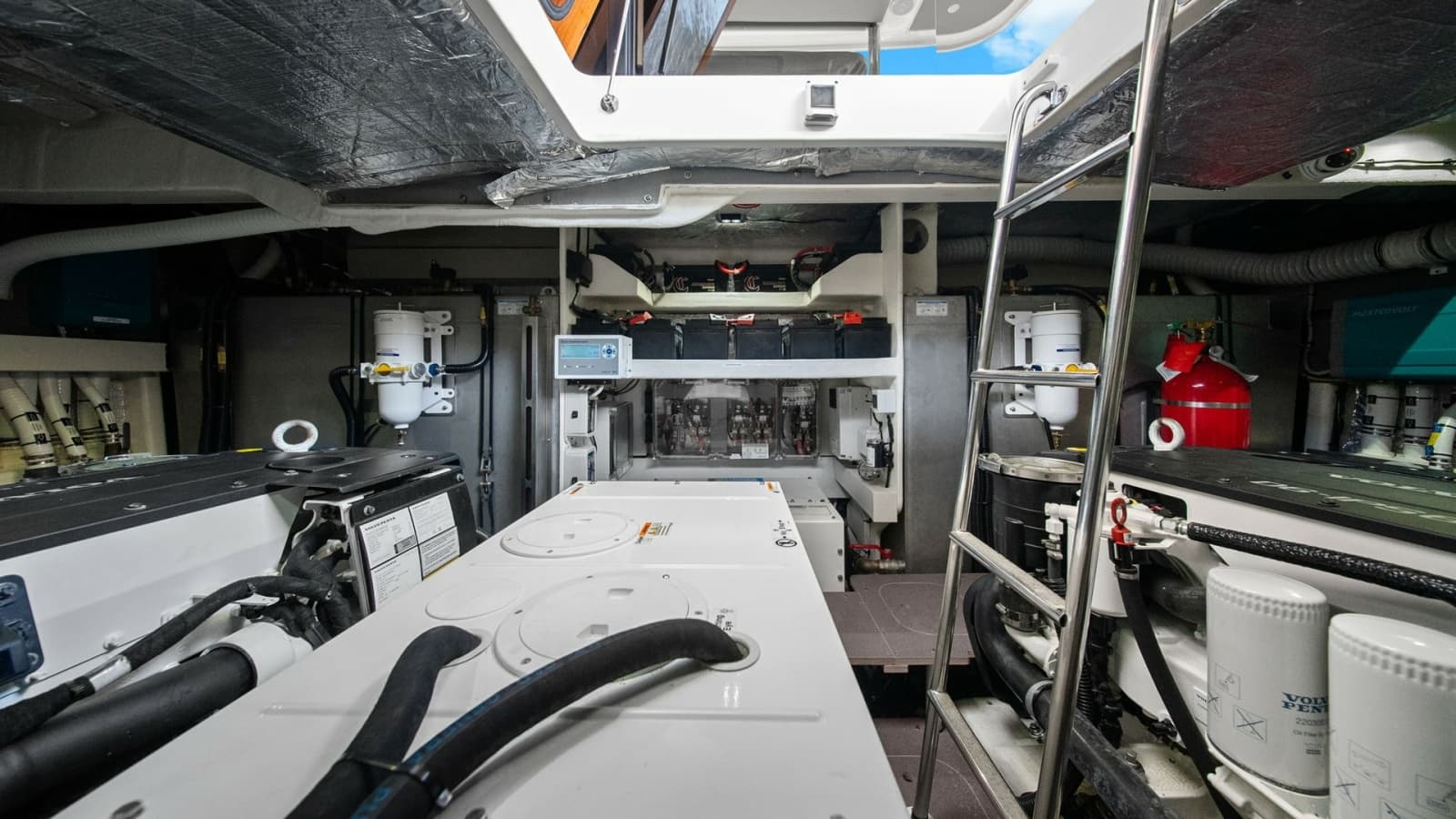 Engine Room with Modern Equipment