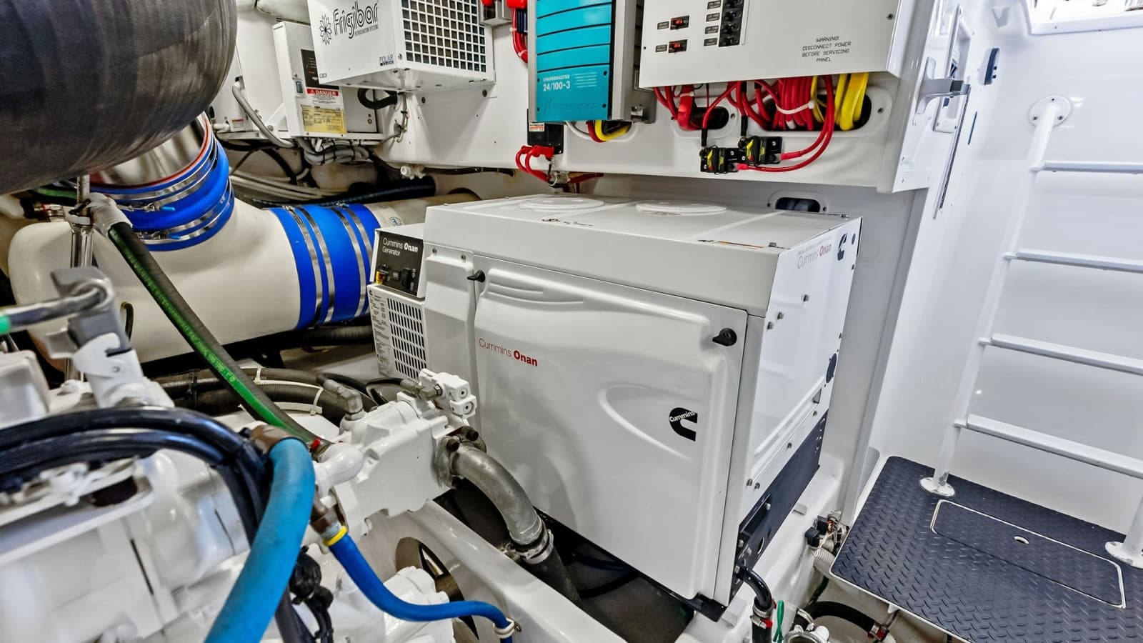 Engine Room with Generator System