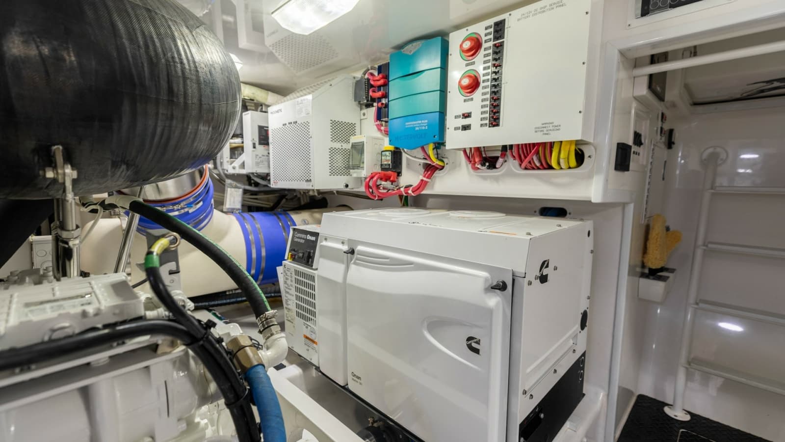 Engine Room with Electrical Systems