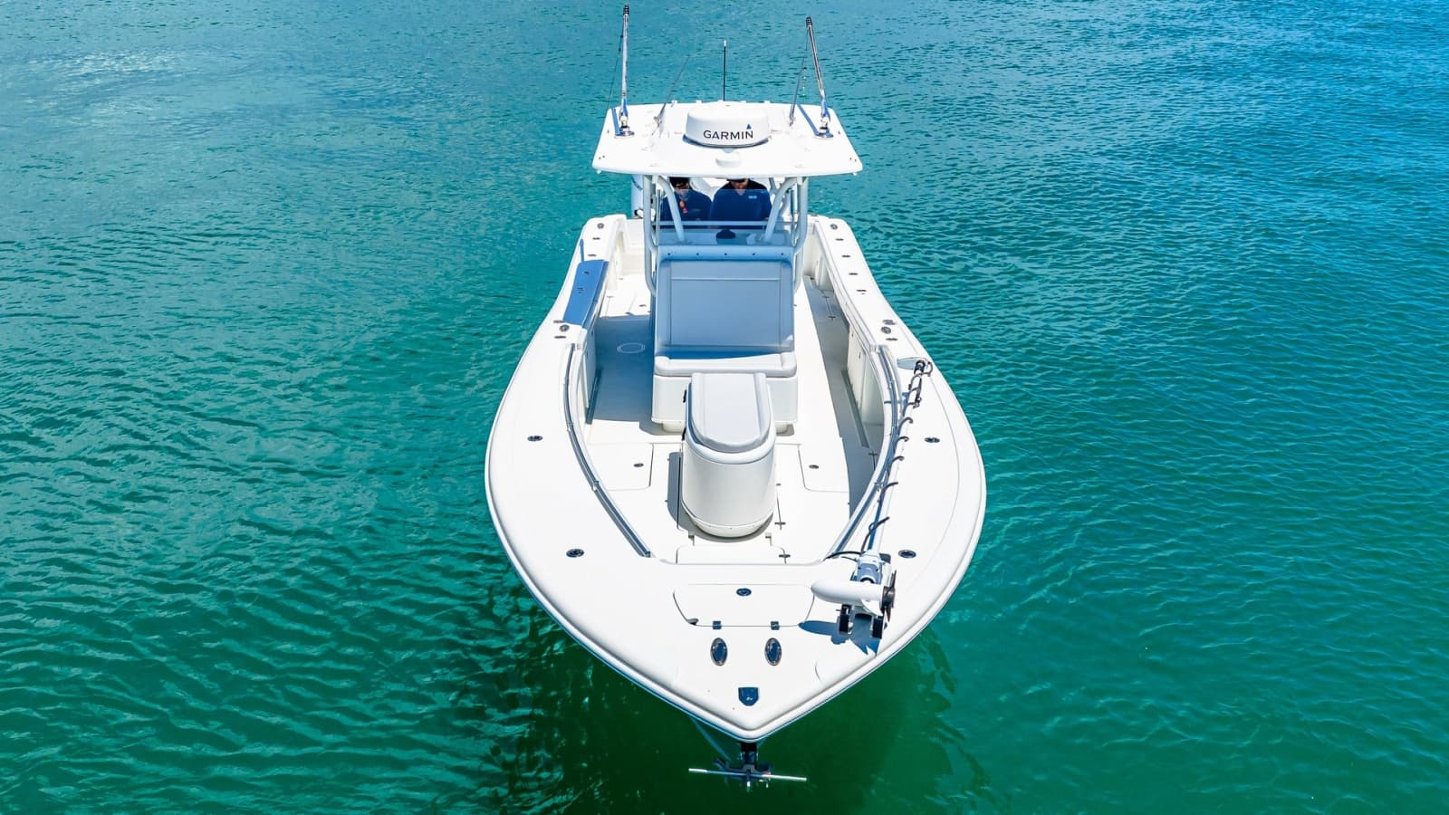 Aerial View of Bow and Deck