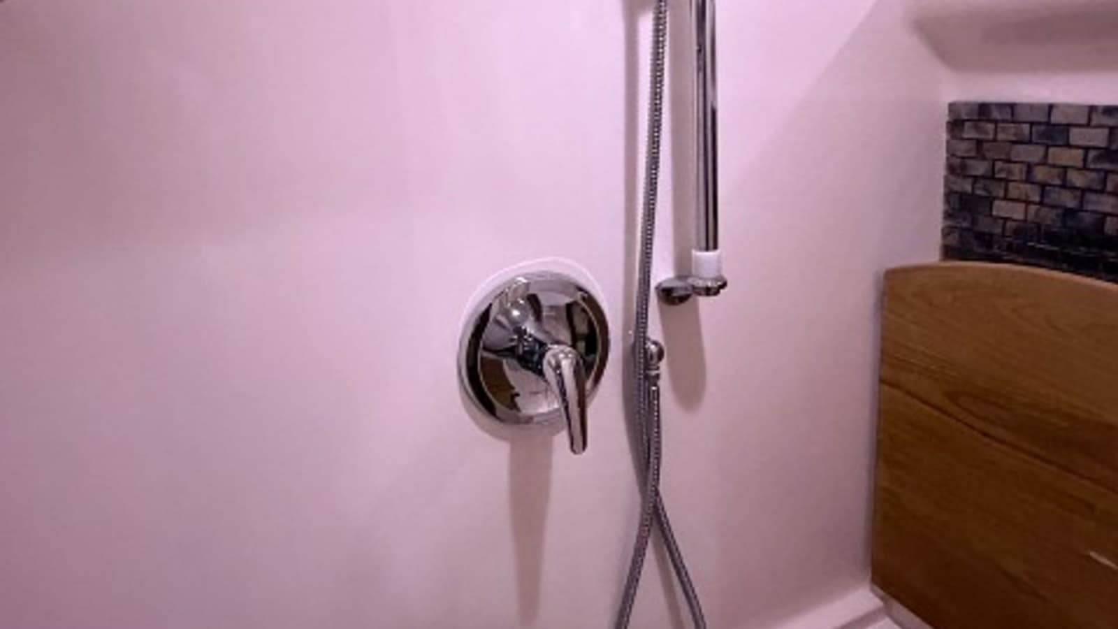Luxurious Yacht Shower Area