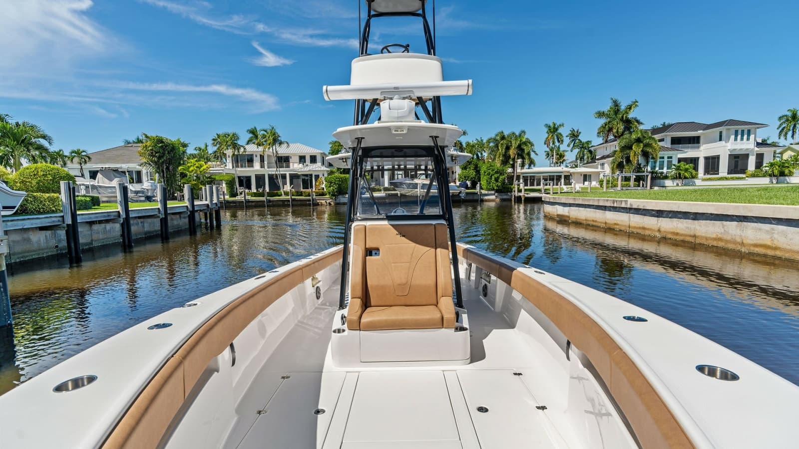 Spacious Bow Area with Seating