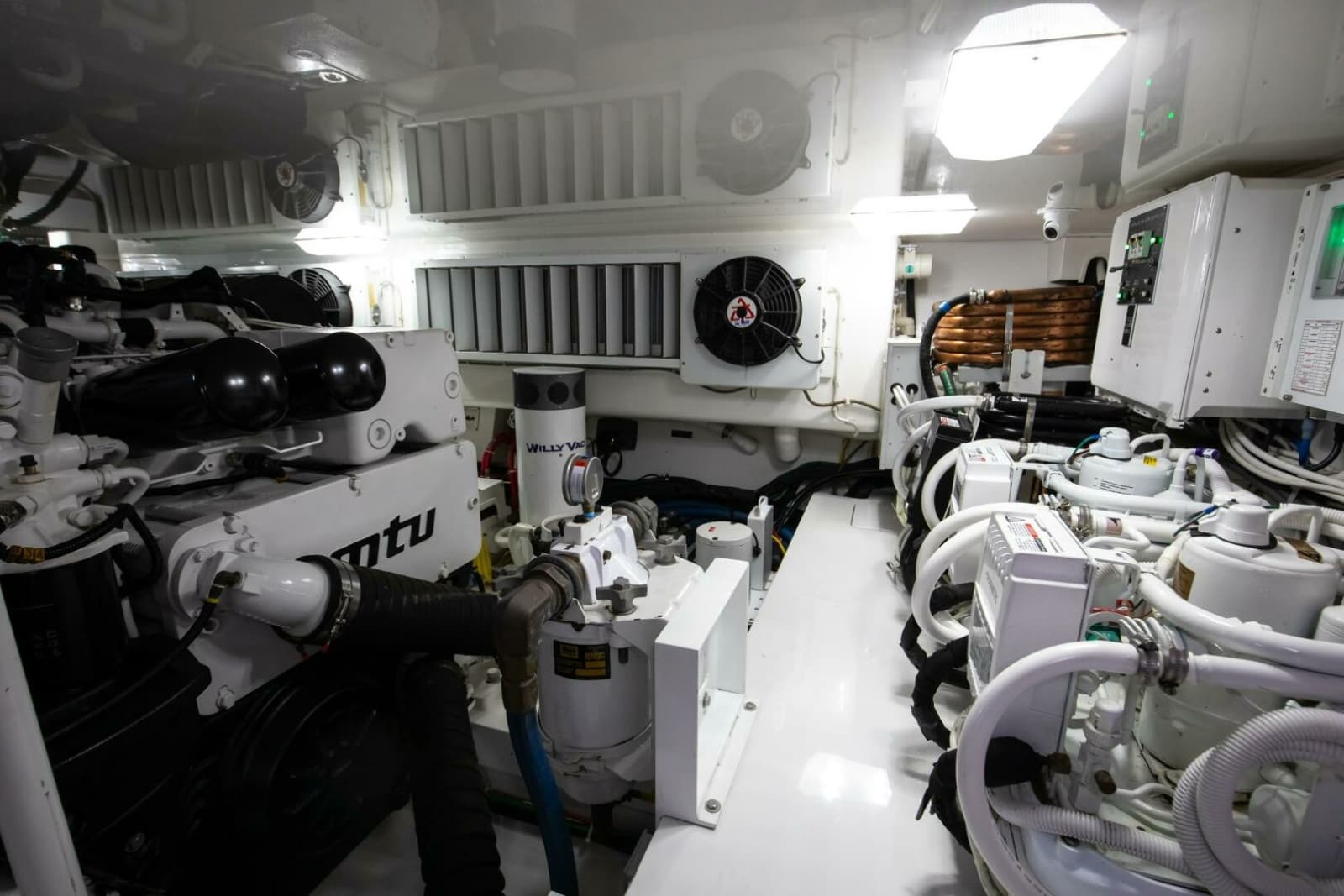 Viking 62 On the Edge III Engine Room