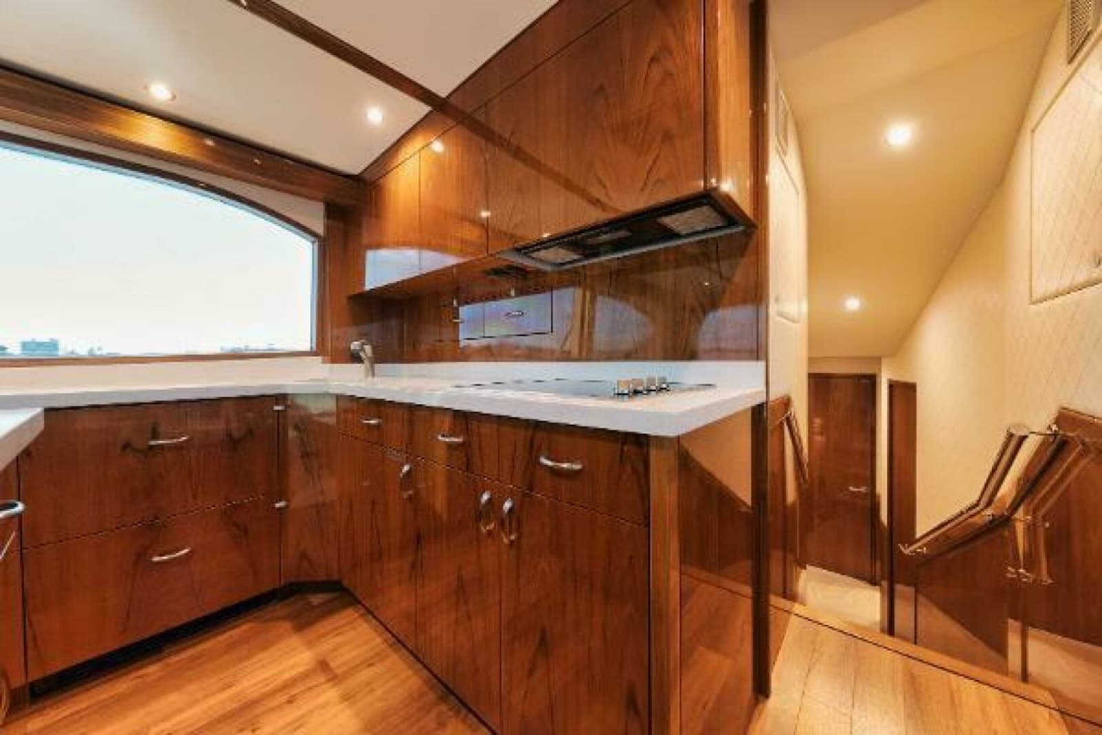 54' Hatteras GT54 - Galley