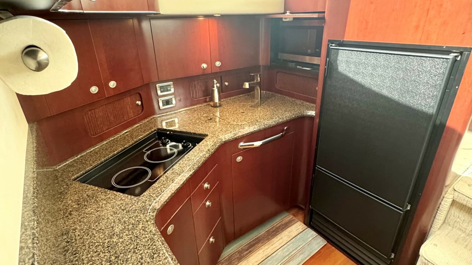 Galley with Modern Amenities