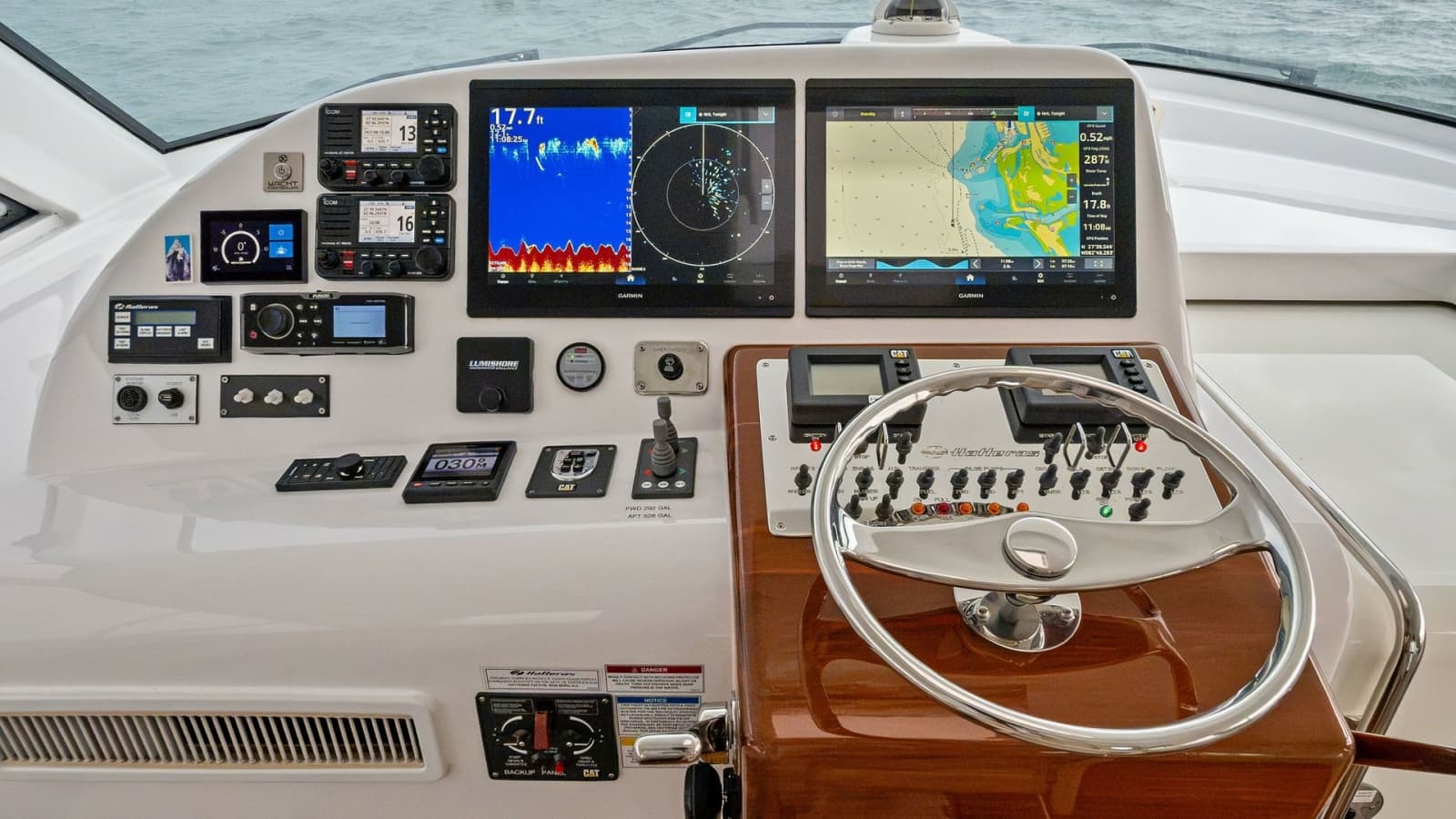 Helm Station with Advanced Electronics