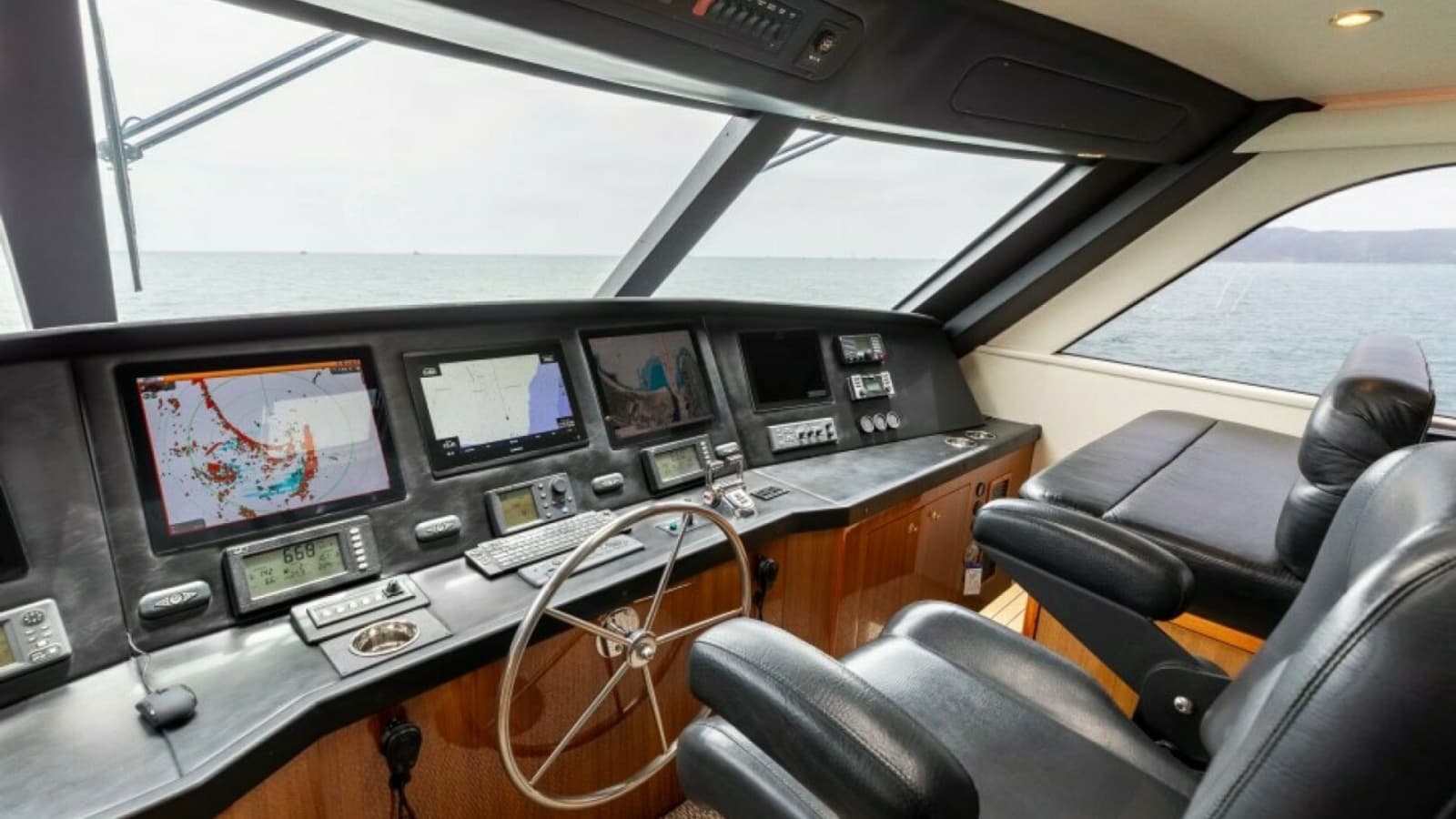 2006 Viking 74 Enclosed Bridge "KickBack"