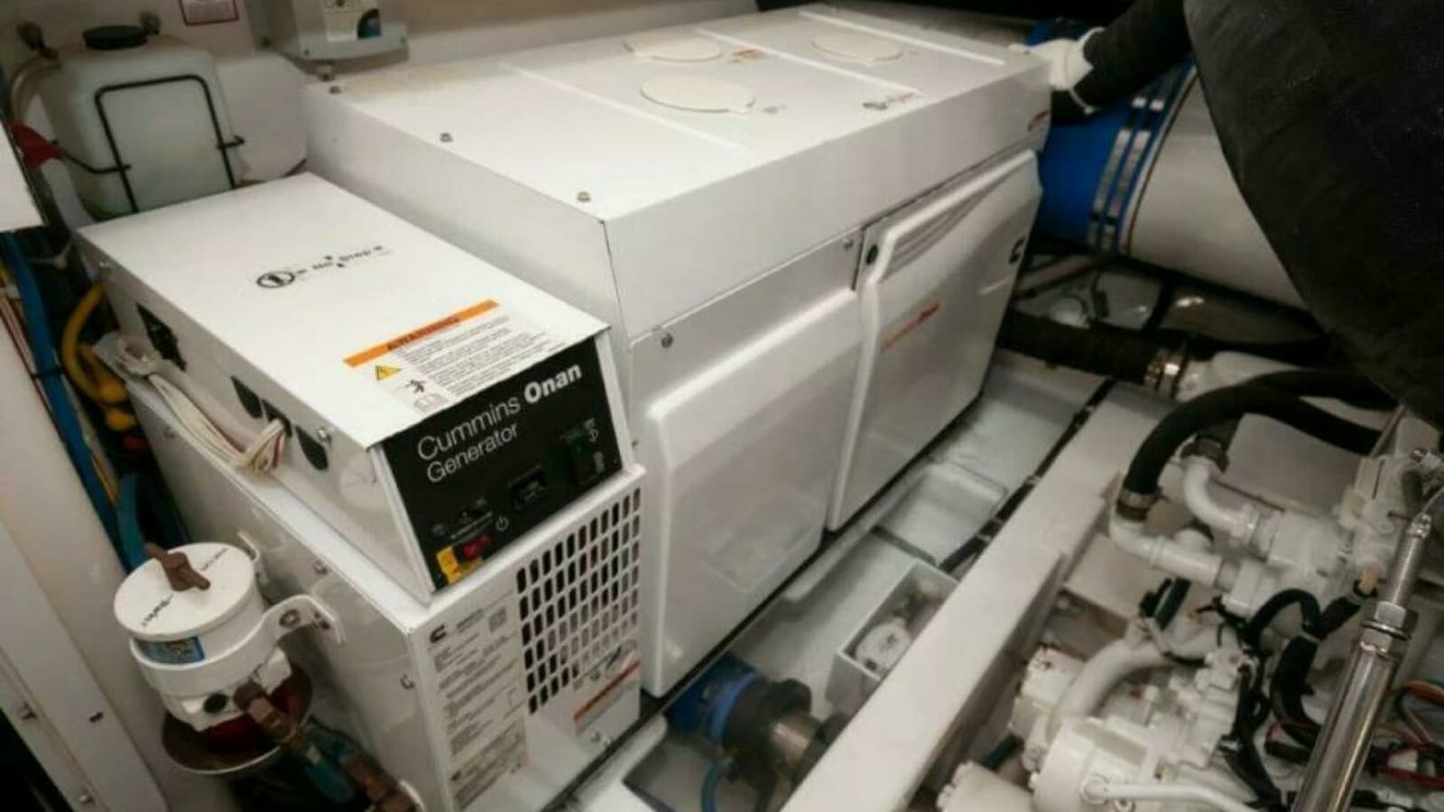 2012 76 Viking Sky Bridge Barefoot Drive Port Generator