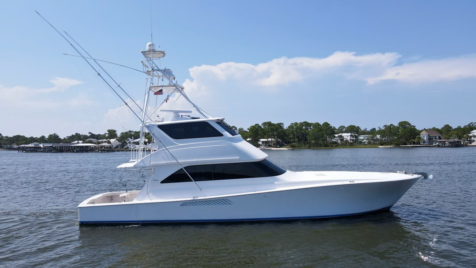 2005 61 Viking Enclosed Bridge Kelkat Exterior (15)