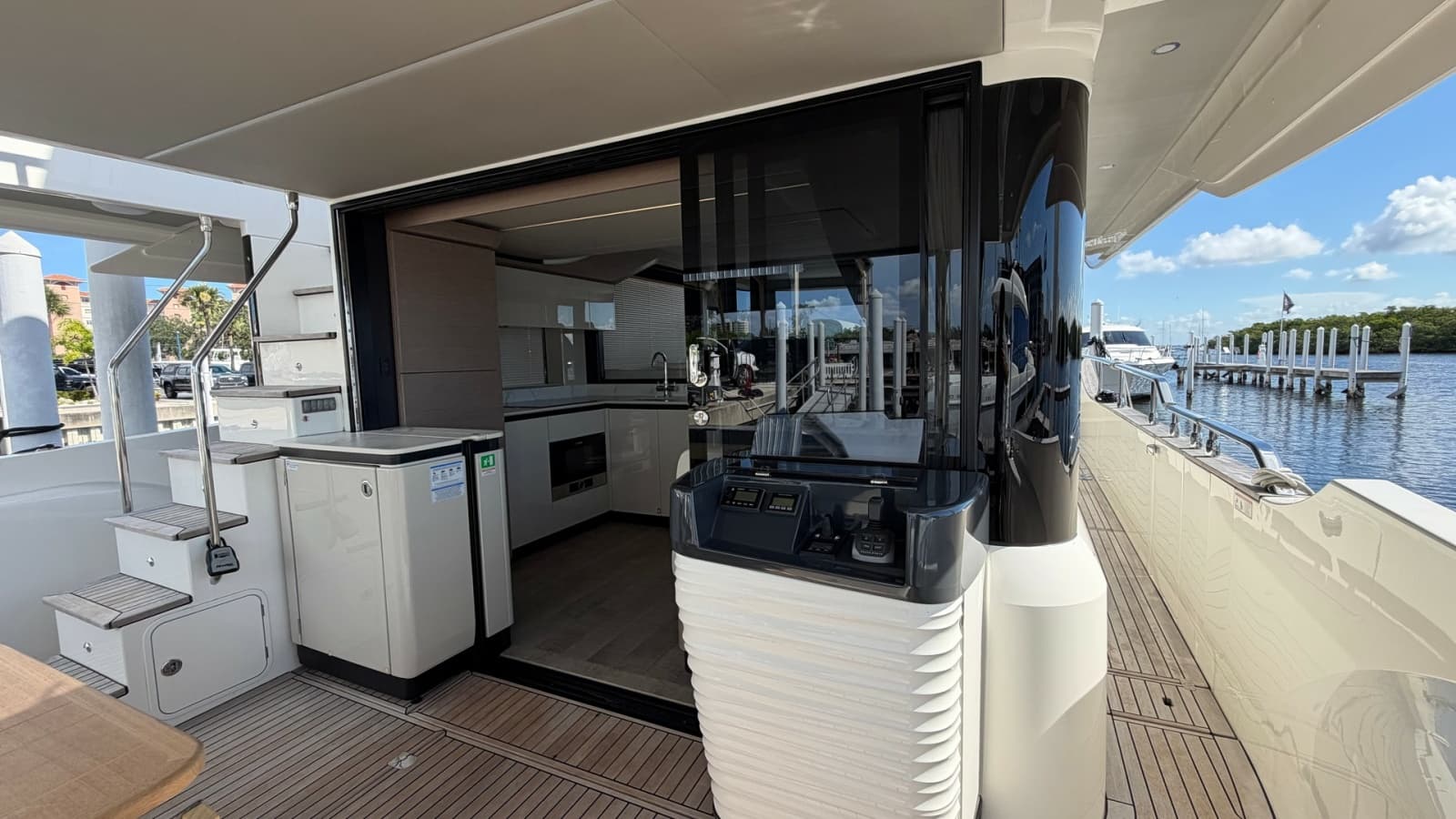 Aft Deck with Galley Access