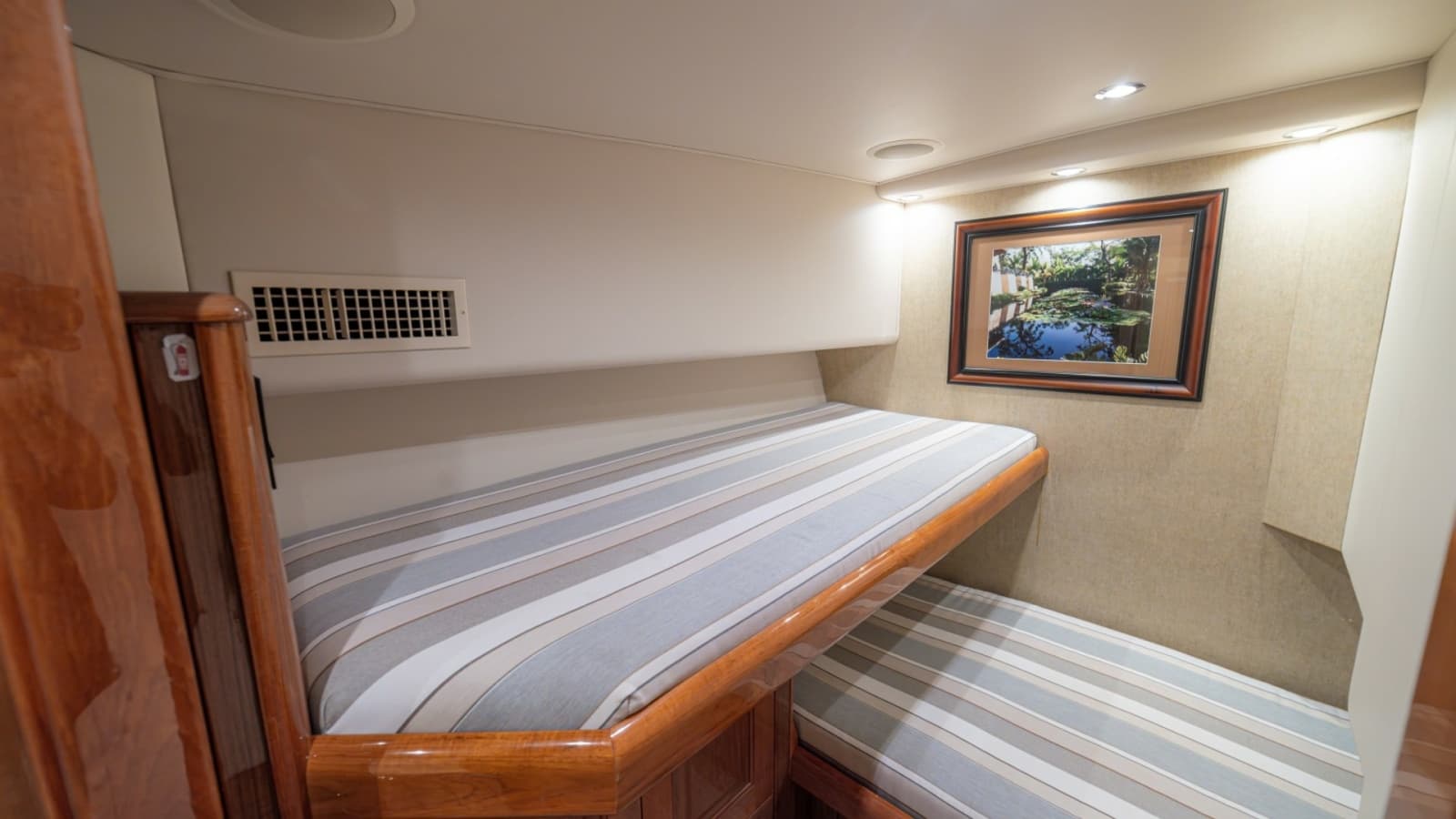 Cozy Twin Bunk Stateroom