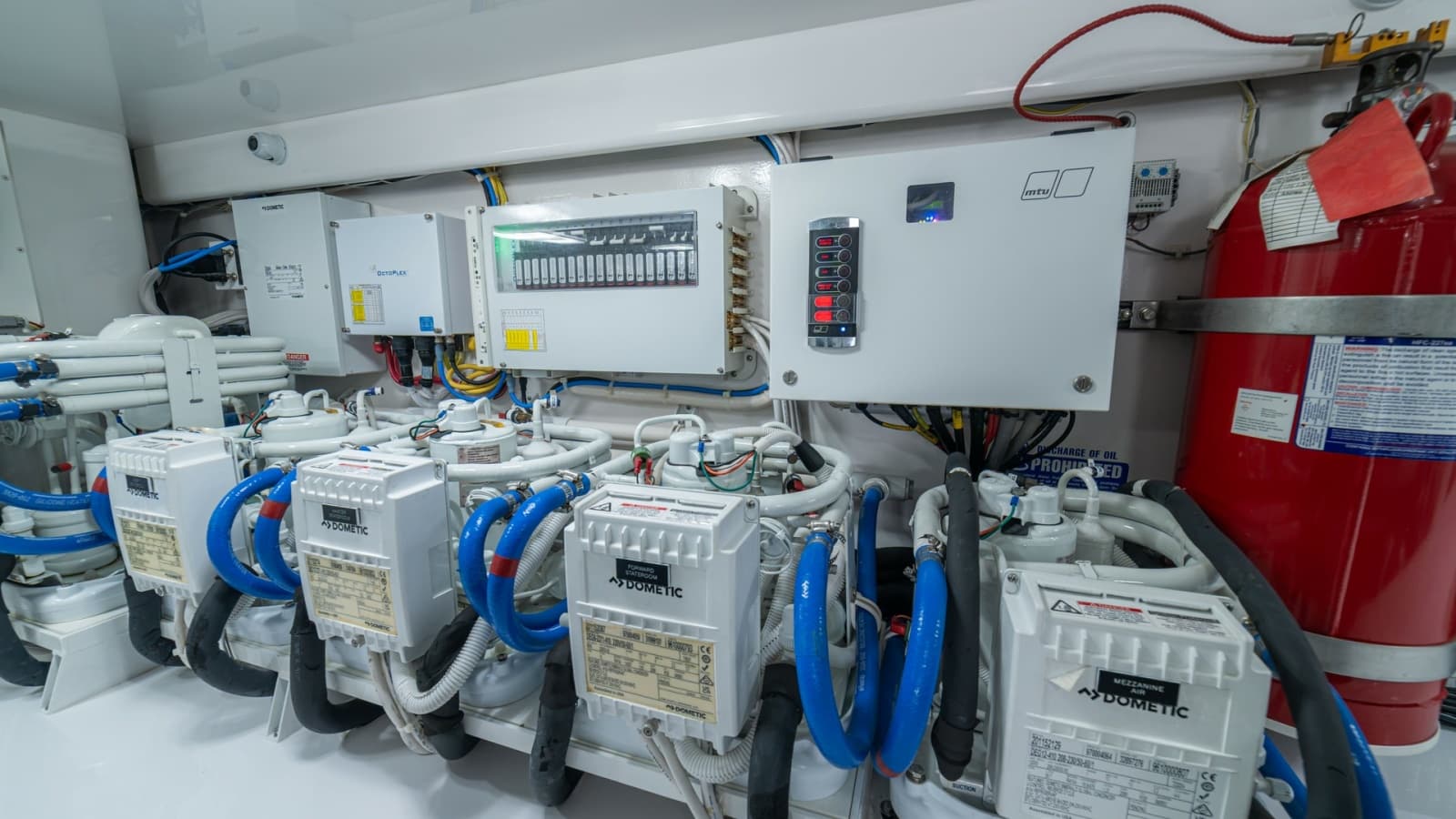 Engine Room with Electrical Systems