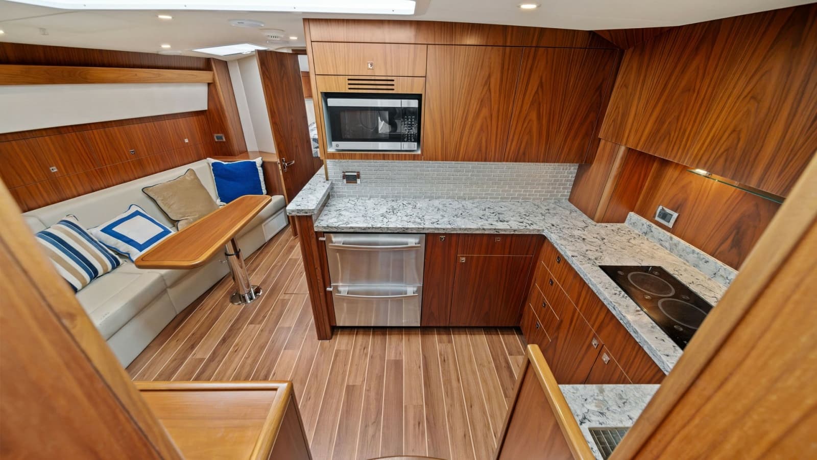 Galley and Dinette Area