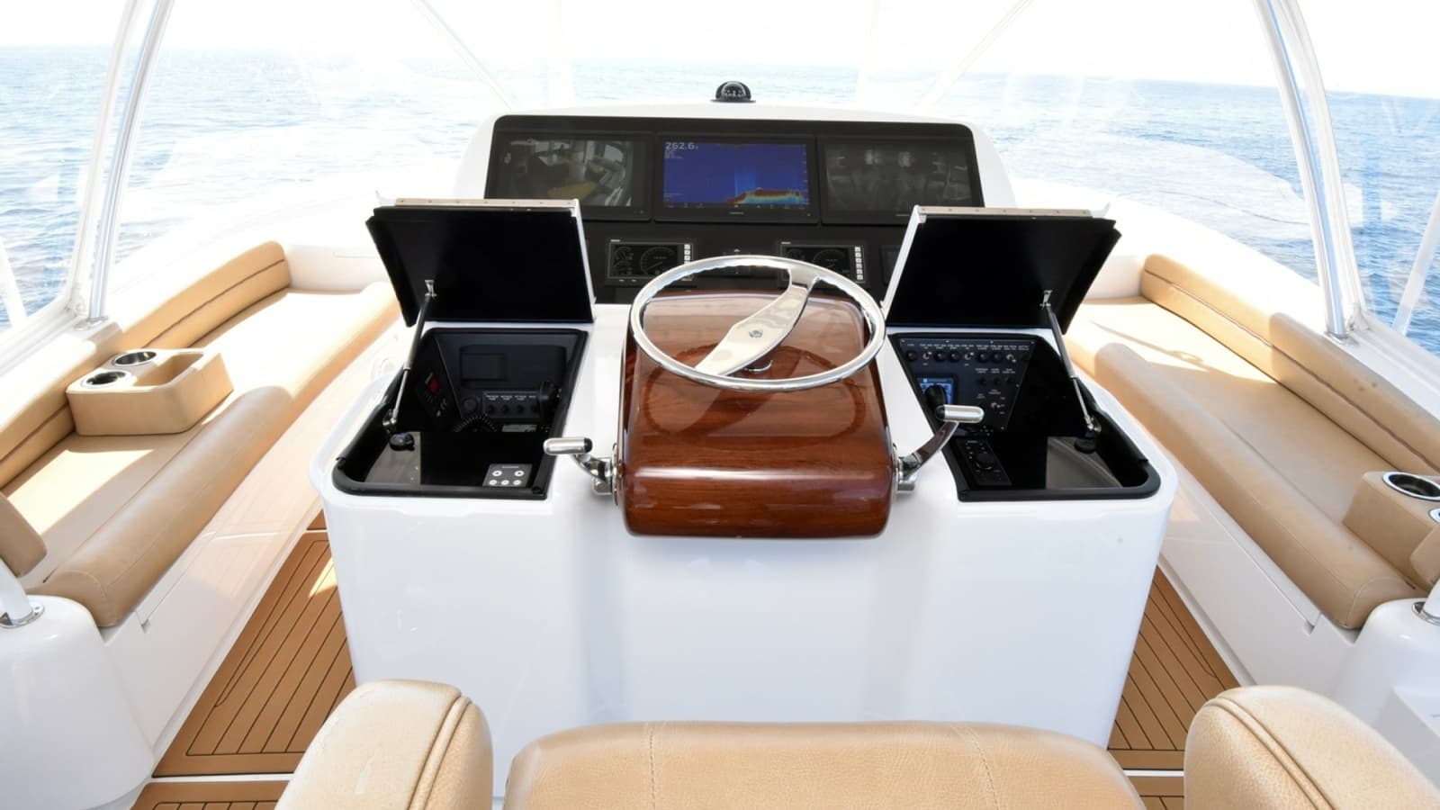 2016 Viking 55 Convertible TAG Team Helm