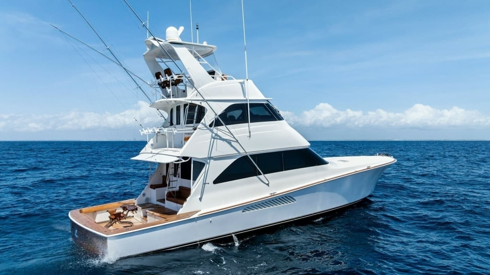 2008 Viking 68 Skybridge "Liquid Apple"