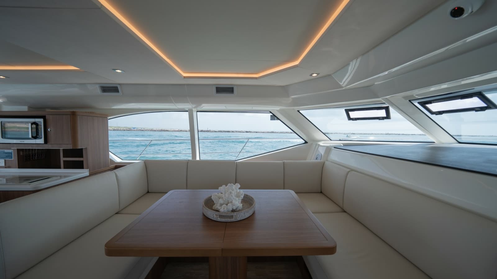 Spacious Salon with Panoramic Views