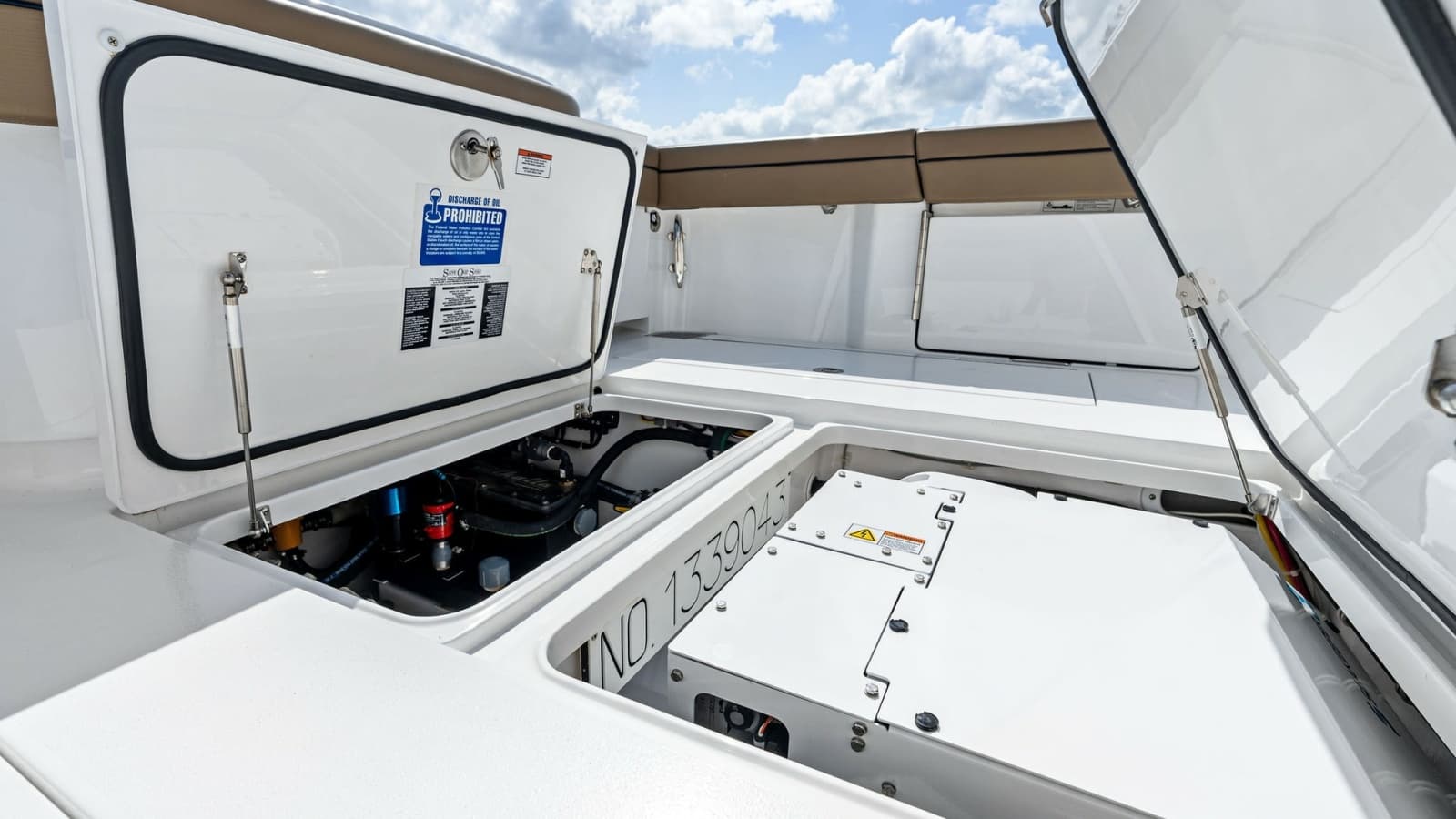 Engine Compartment Access Hatch