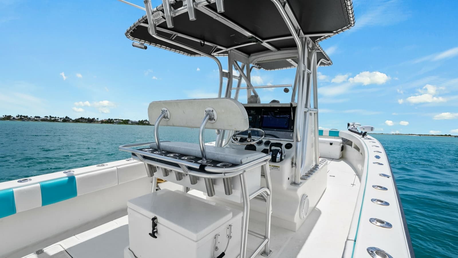 Center Console Helm with T-Top