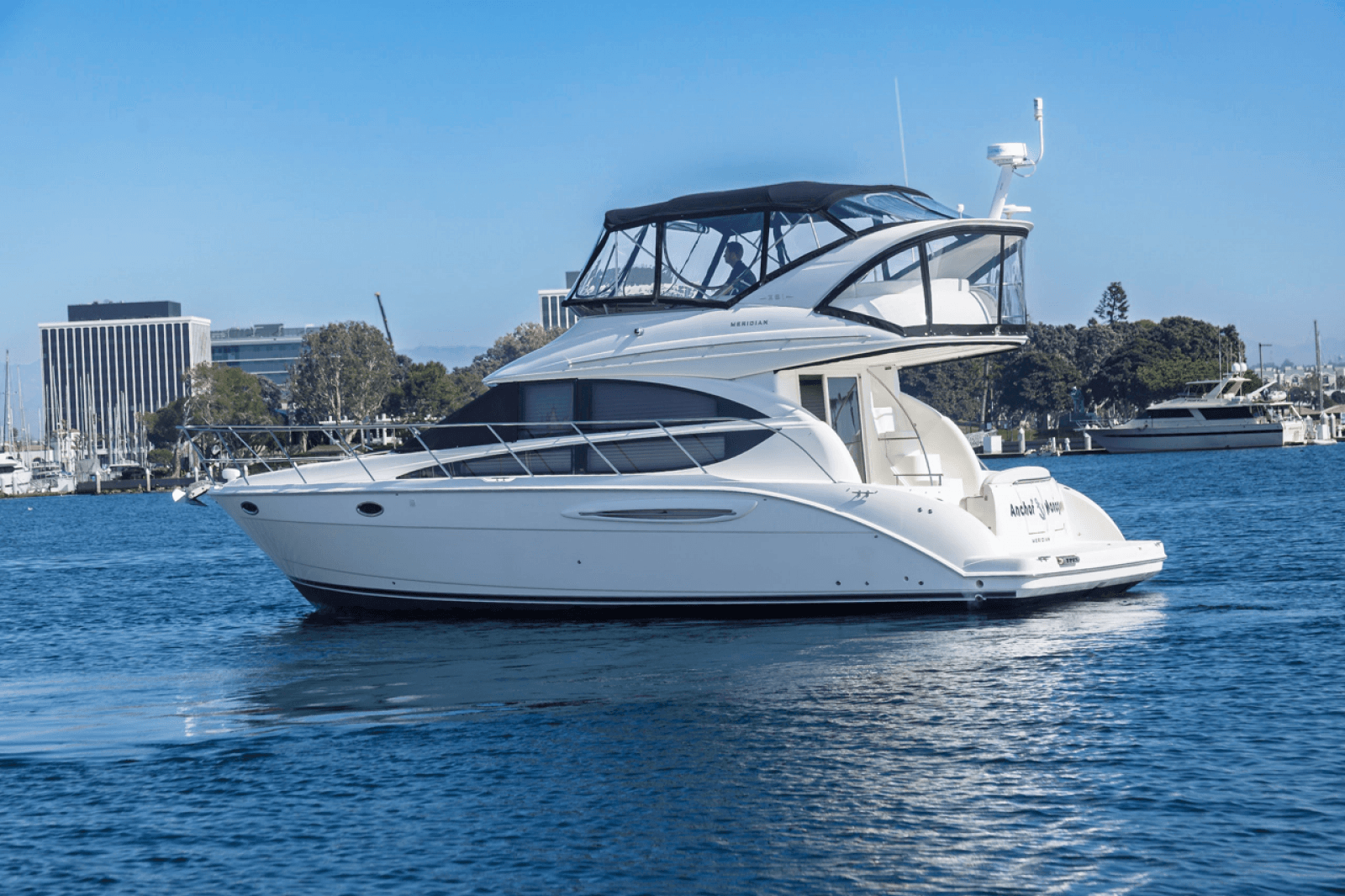 2008 Meridian 391 Sedan Bridge