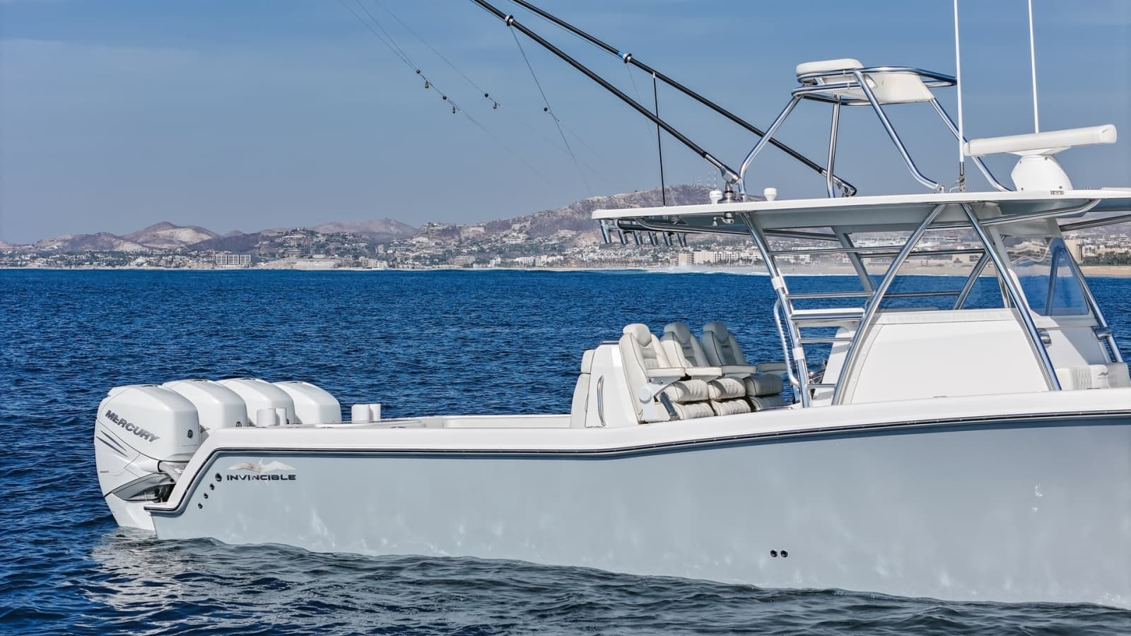 Starboard View of Center Console