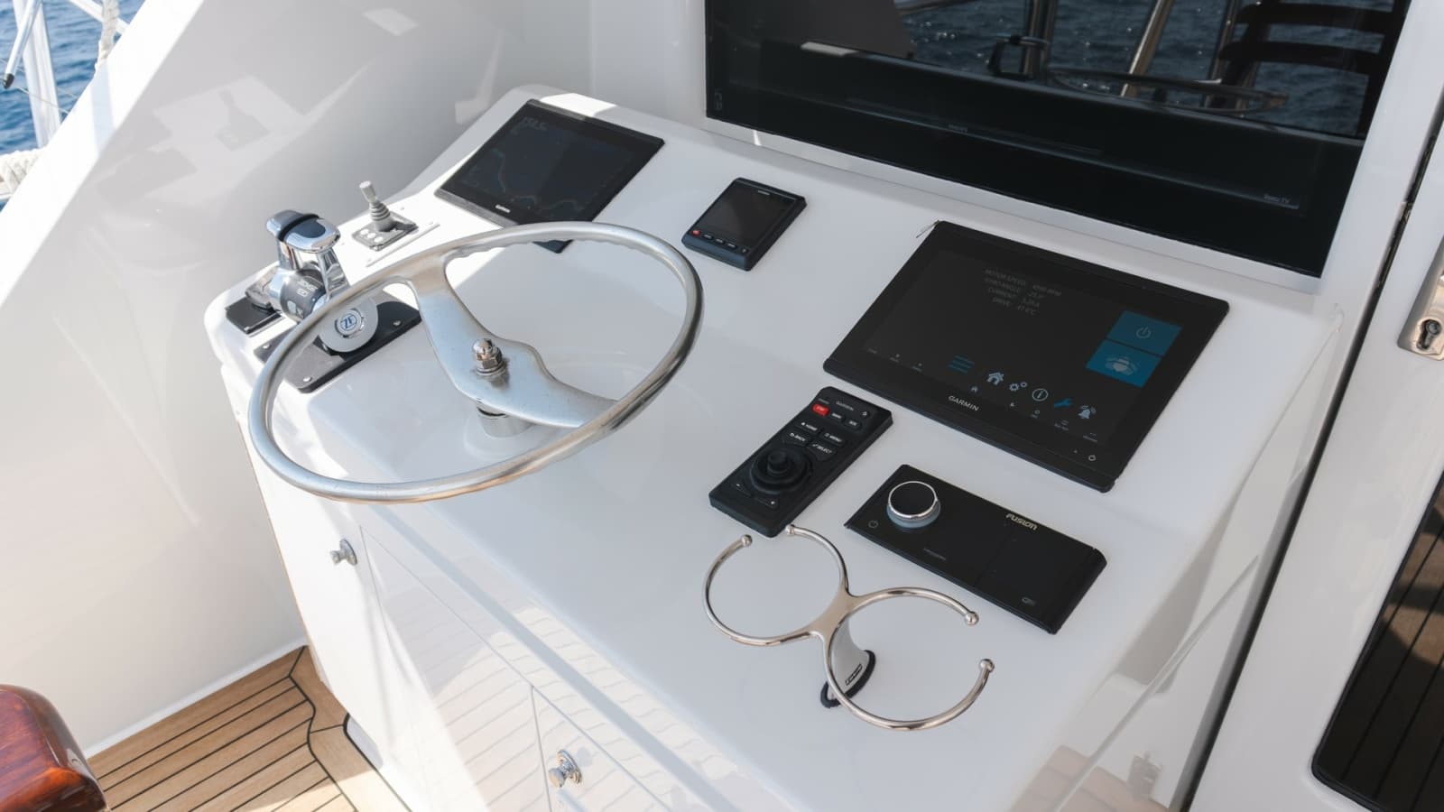 Helm Station with Modern Controls