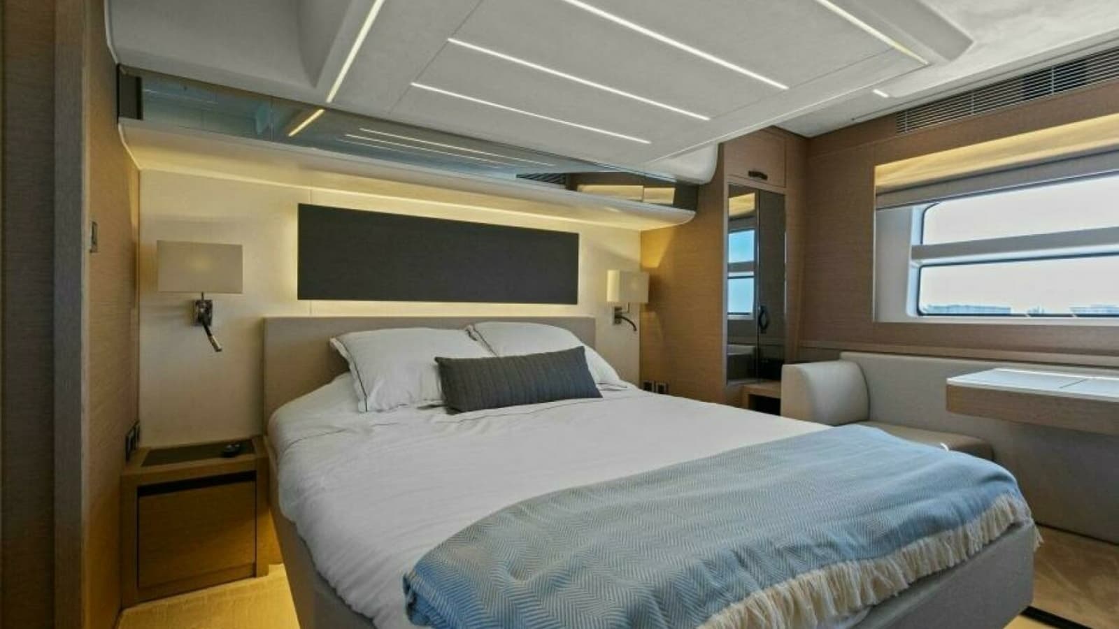 2022 59 Prestige Flybridge - How Sweet It Its - Master Stateroom