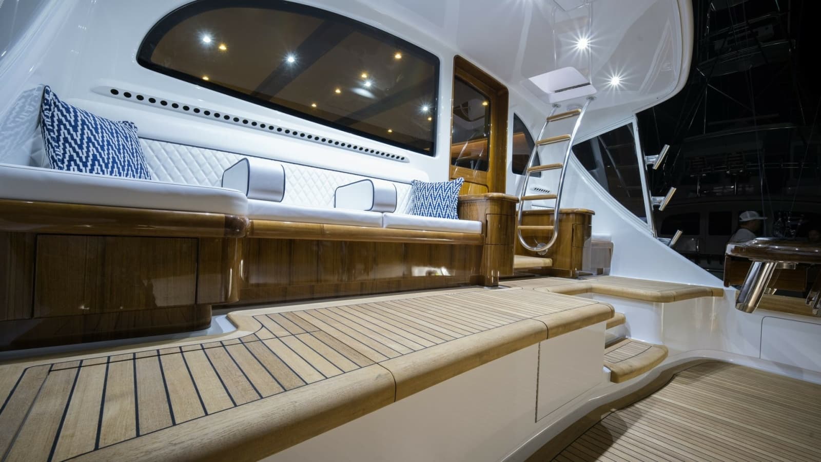 2026 Winter Custom Yachts 75 Open Convertible- MISS CARRIE- Cockpit