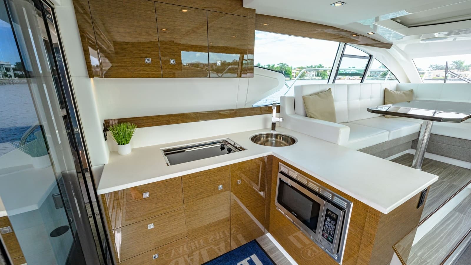 Galley and Dinette Area
