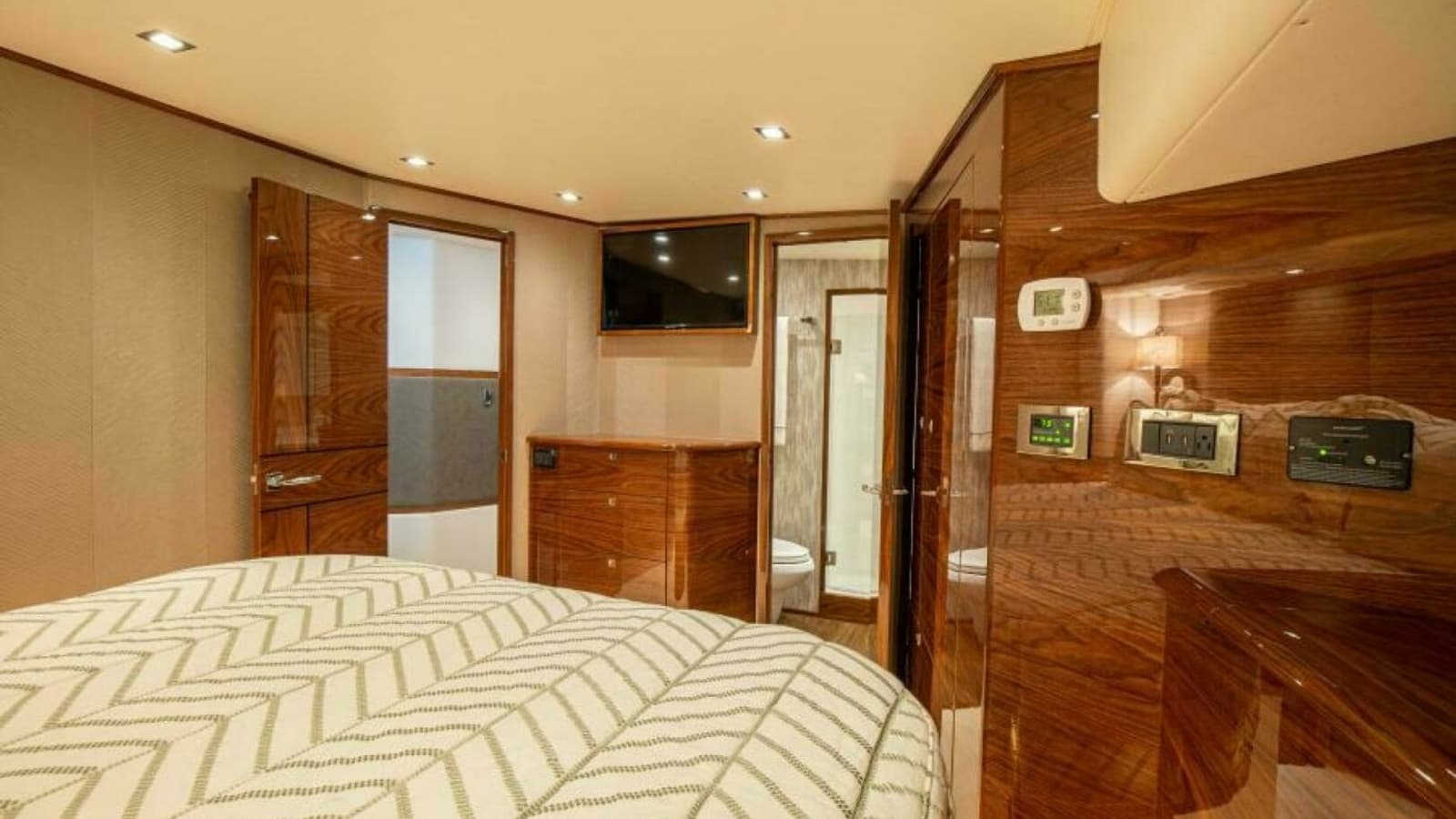 Luxurious Master Stateroom Interior