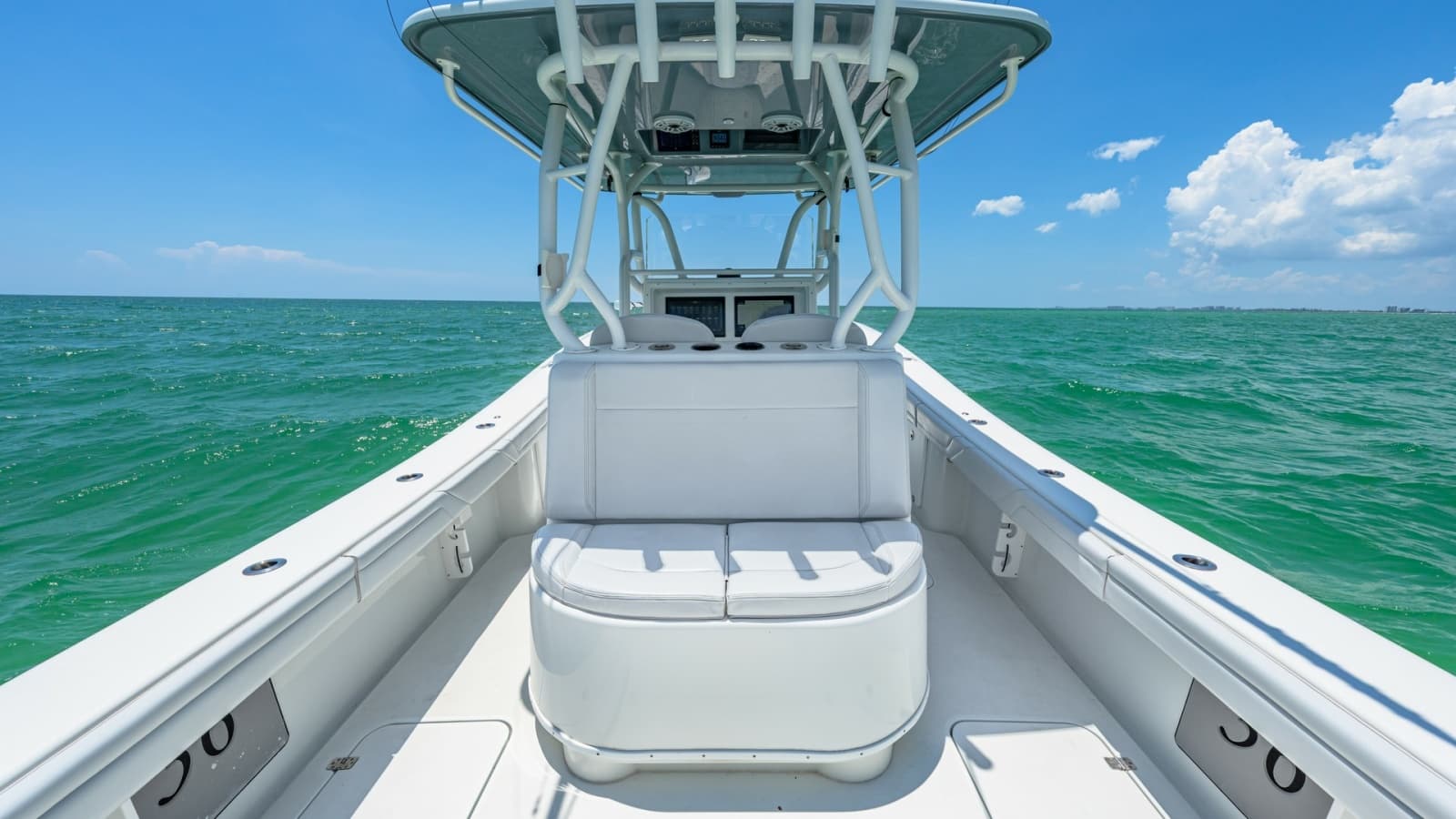 Spacious Bow Area with Seating
