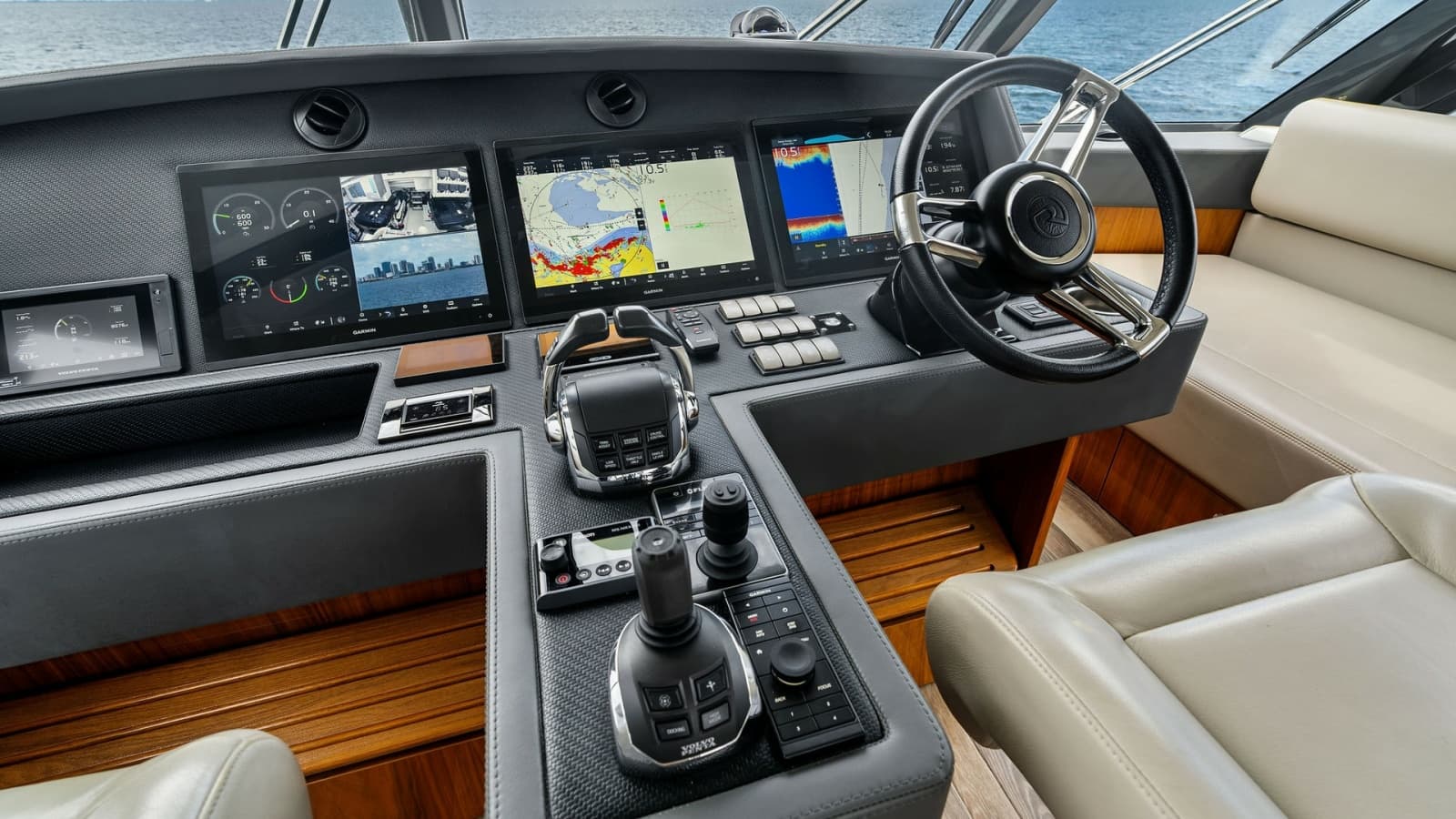 Helm Station with Advanced Electronics
